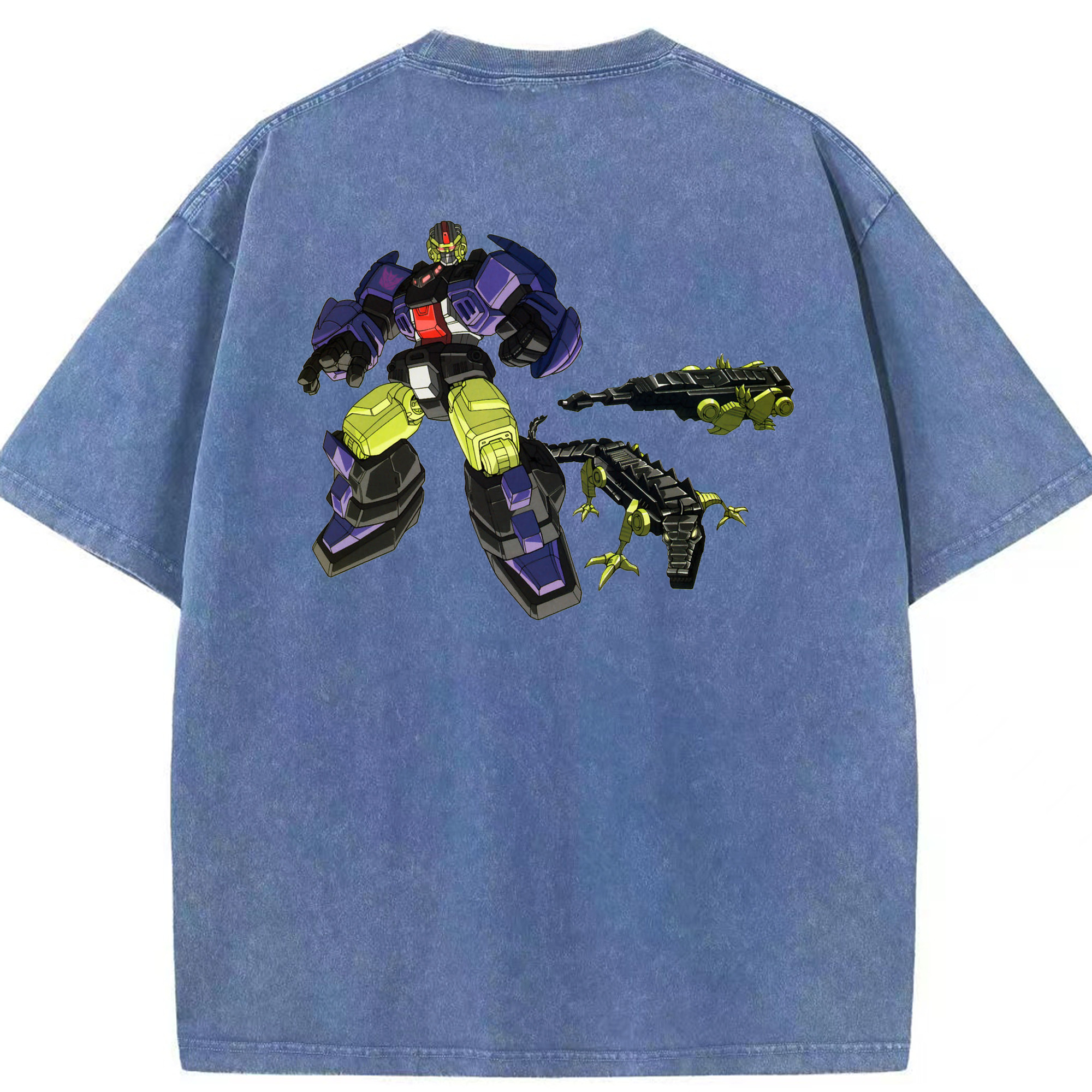（画像用）  綿100% ヴィンテージ風 半袖Tシャツ（背面プリント）