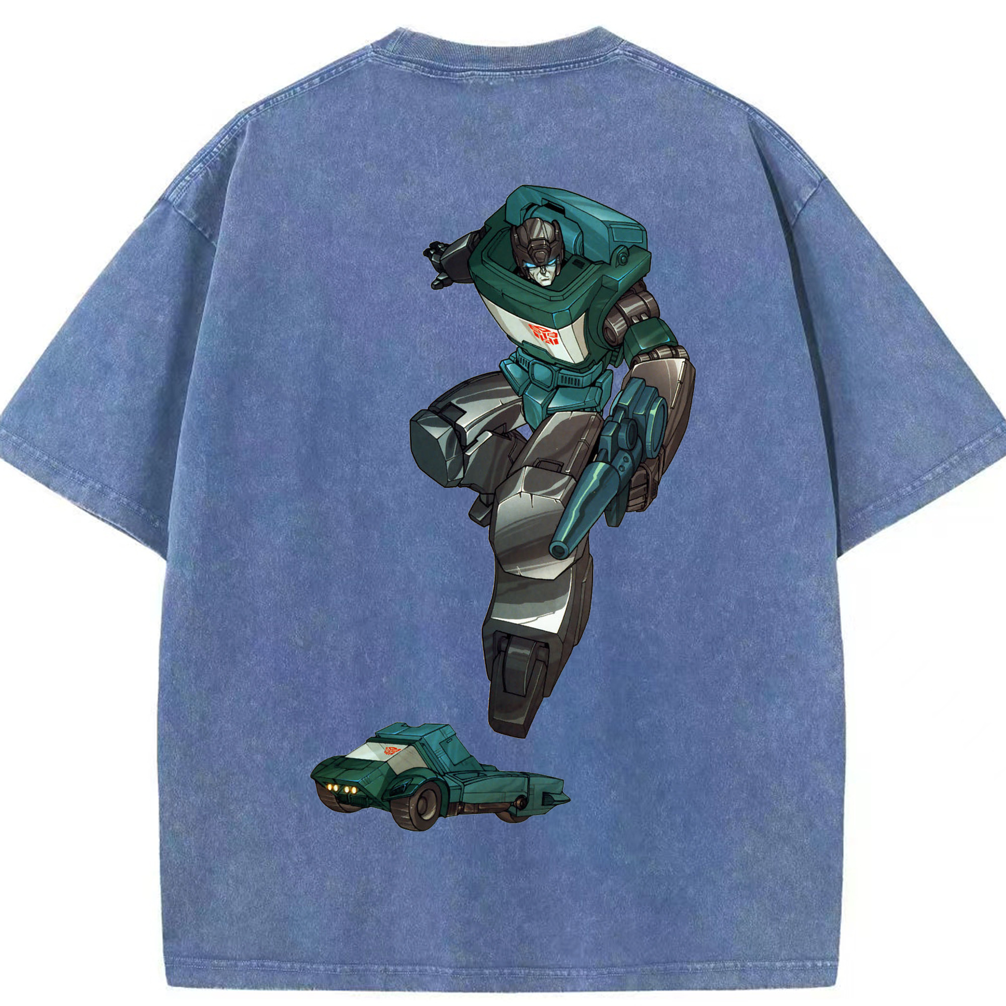（画像用）  綿100% ヴィンテージ風 半袖Tシャツ（背面プリント）