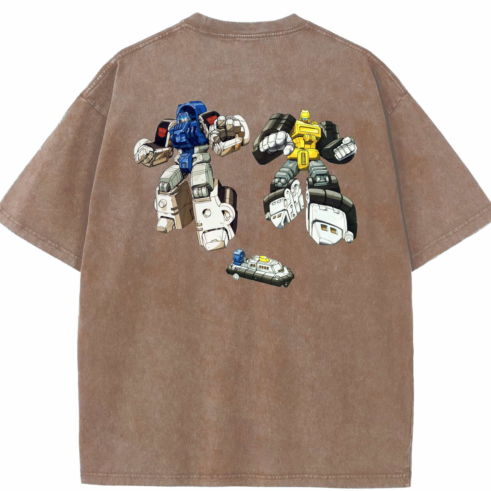 （画像用）  綿100% ヴィンテージ風 半袖Tシャツ（背面プリント）