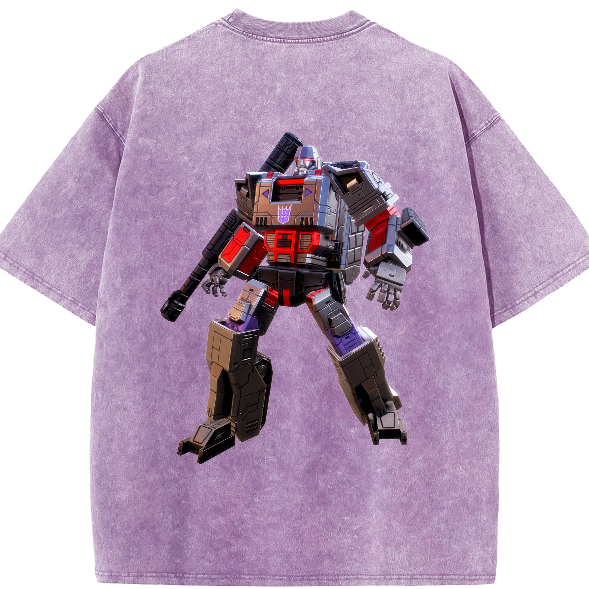 （画像用）  綿100% ヴィンテージ風 半袖Tシャツ（背面プリント）
