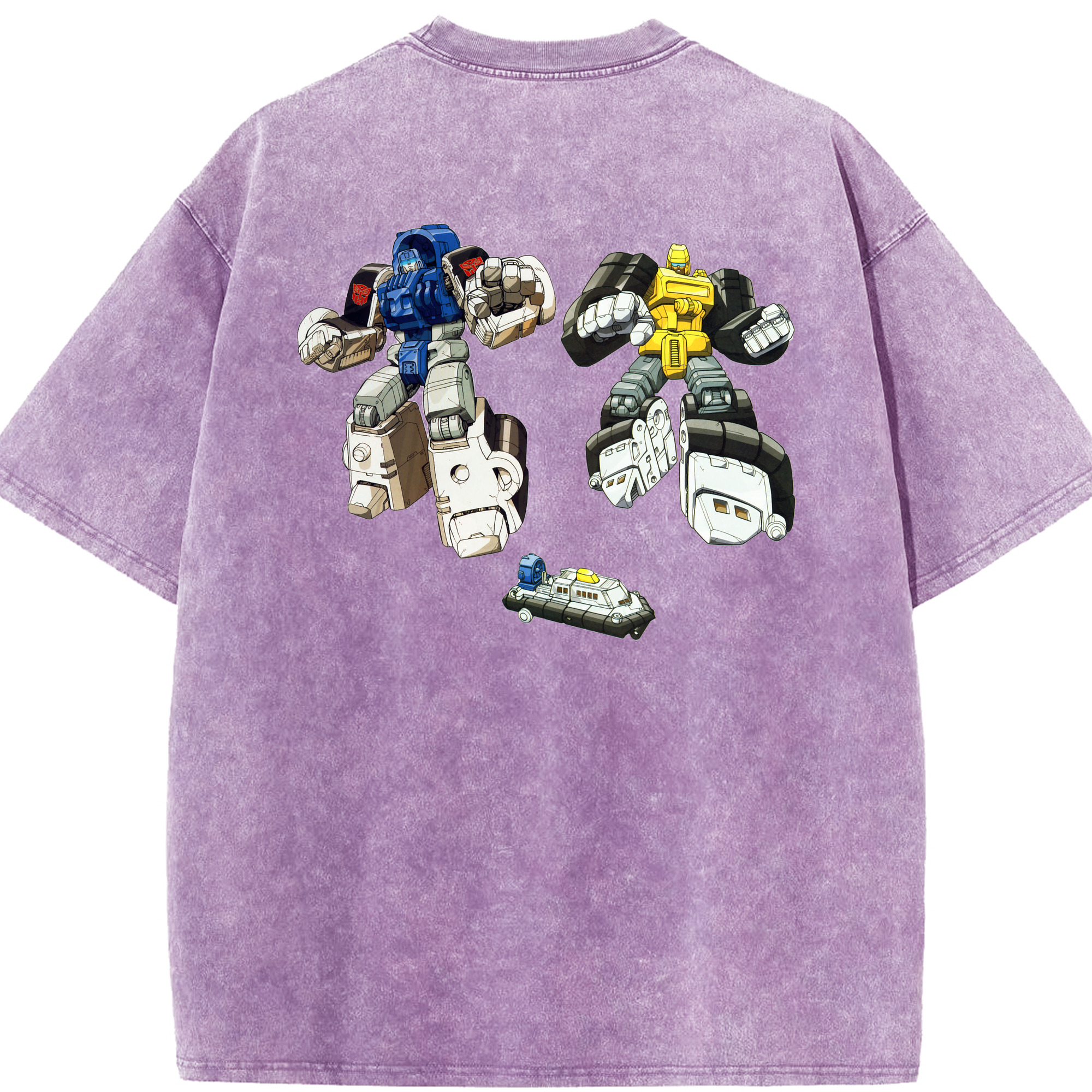（画像用）  綿100% ヴィンテージ風 半袖Tシャツ（背面プリント）