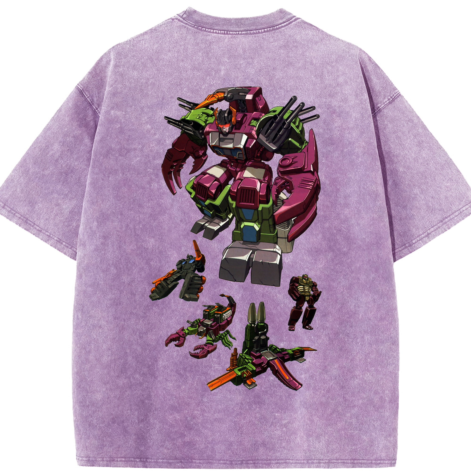 （画像用）  綿100% ヴィンテージ風 半袖Tシャツ（背面プリント）