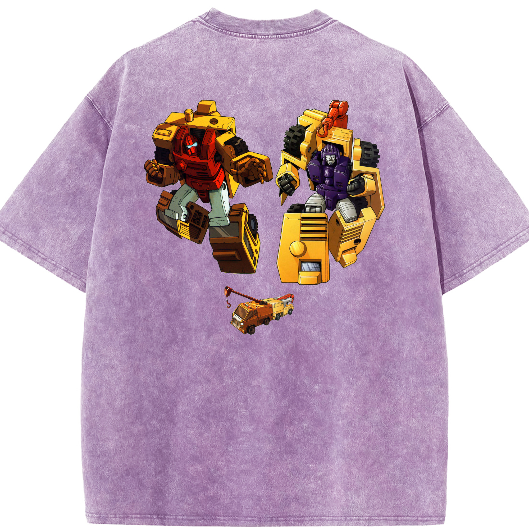 （画像用）  綿100% ヴィンテージ風 半袖Tシャツ（背面プリント）