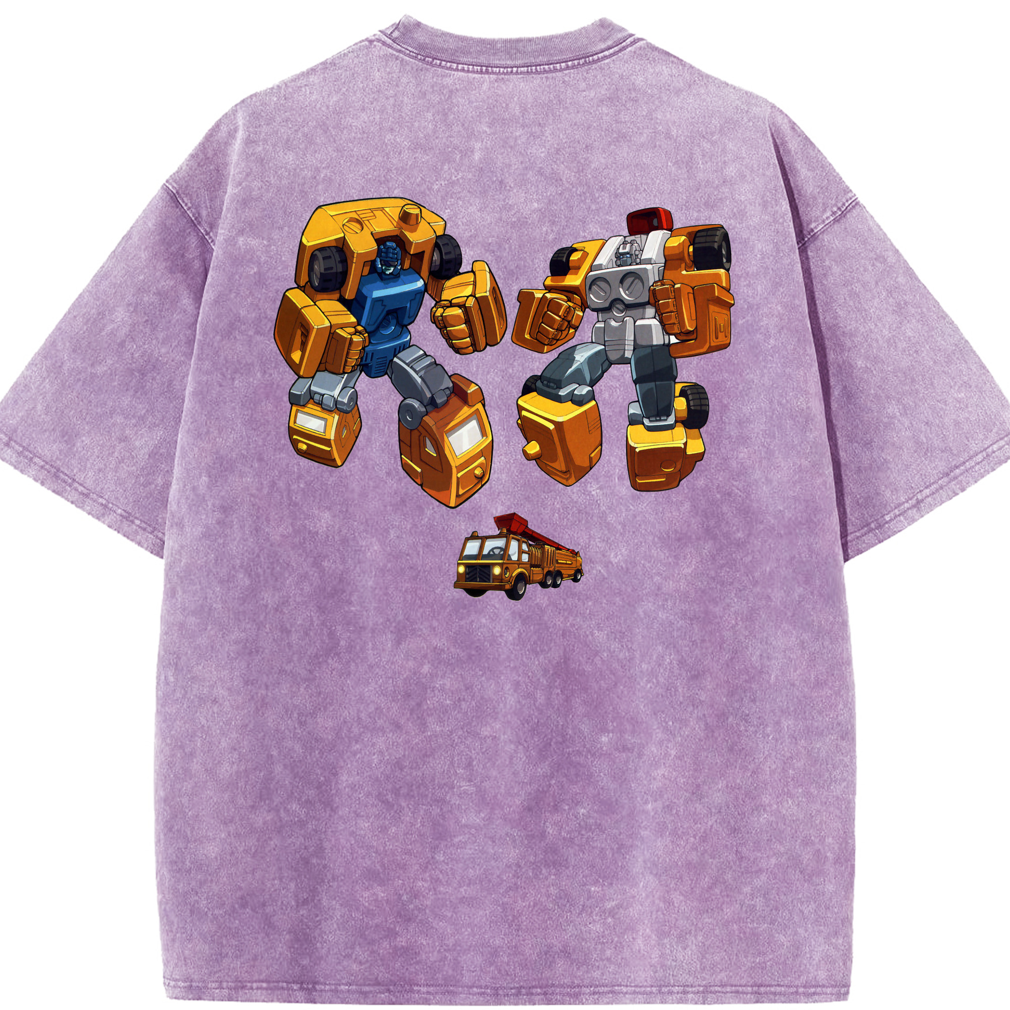 （画像用）  綿100% ヴィンテージ風 半袖Tシャツ（背面プリント）