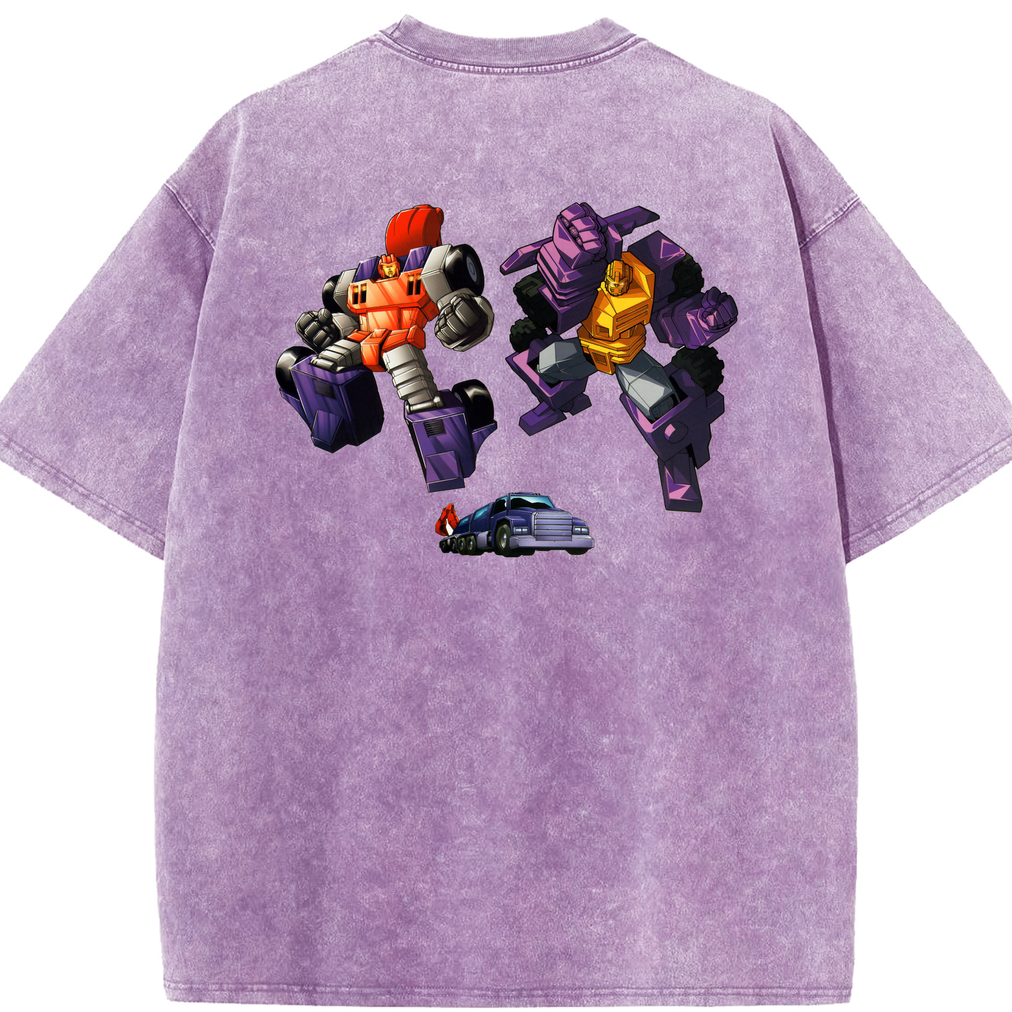 （画像用）  綿100% ヴィンテージ風 半袖Tシャツ（背面プリント）