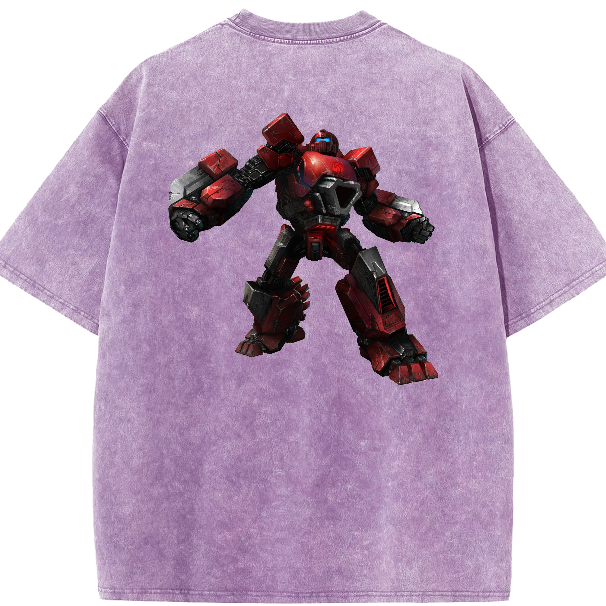 （画像用）  綿100% ヴィンテージ風 半袖Tシャツ（背面プリント）