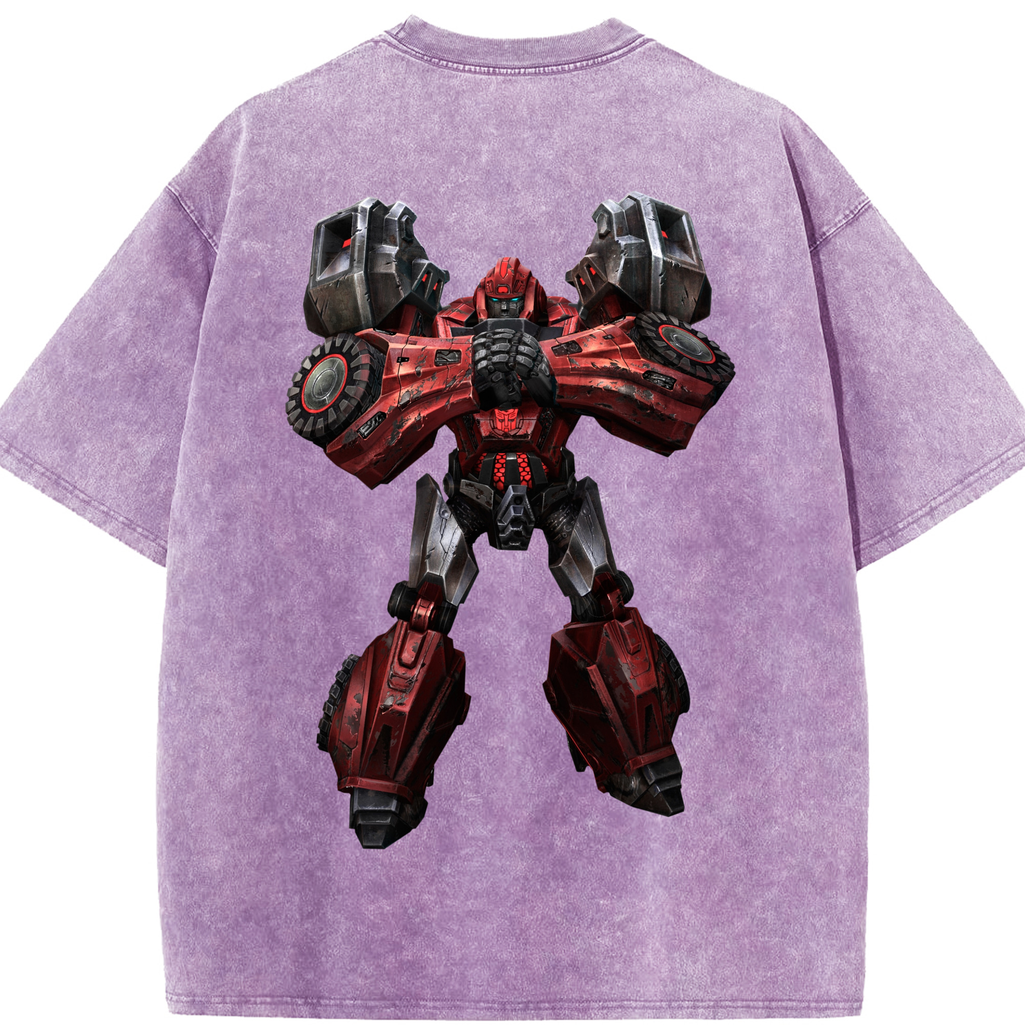 （画像用）  綿100% ヴィンテージ風 半袖Tシャツ（背面プリント）