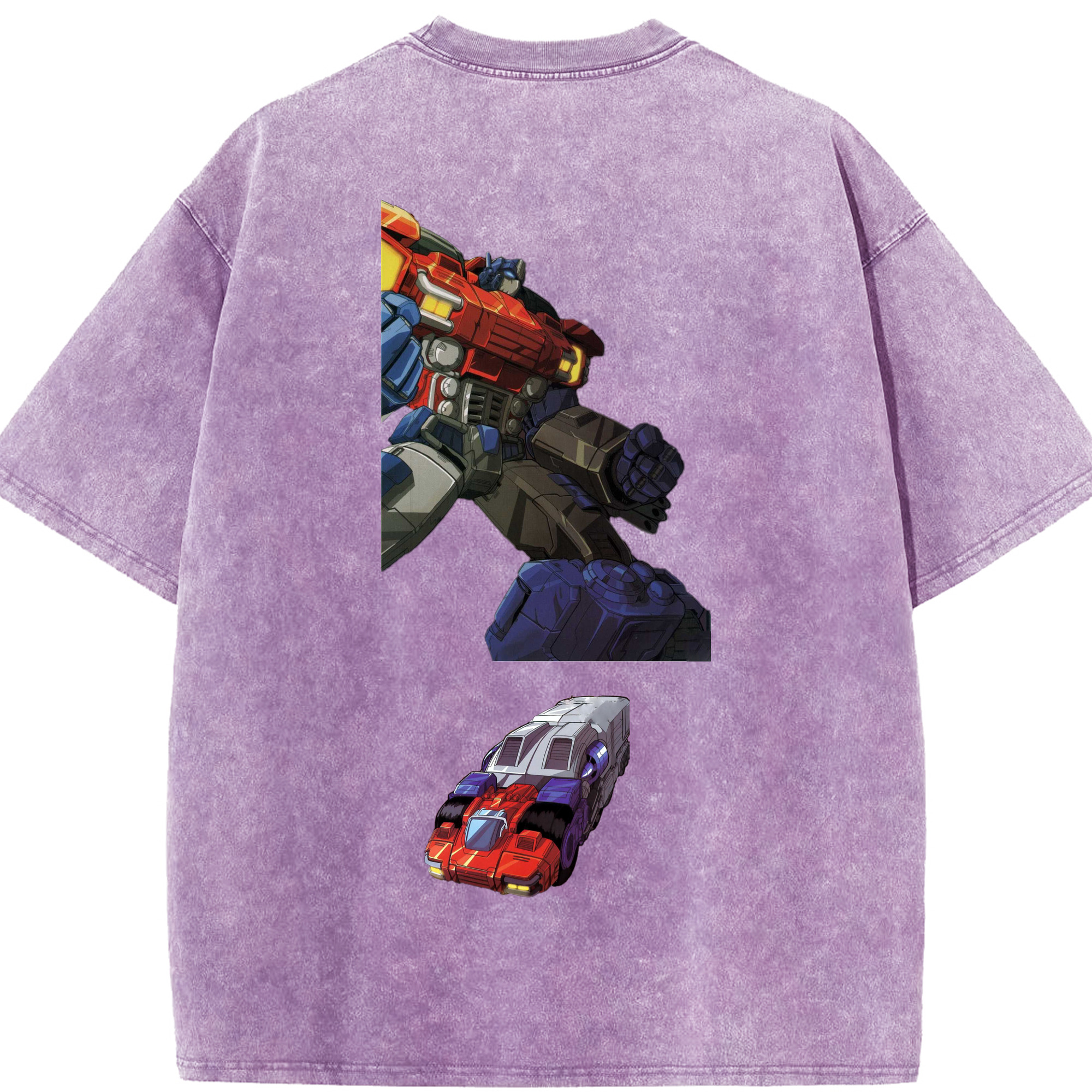 （画像用）  綿100% ヴィンテージ風 半袖Tシャツ（背面プリント）