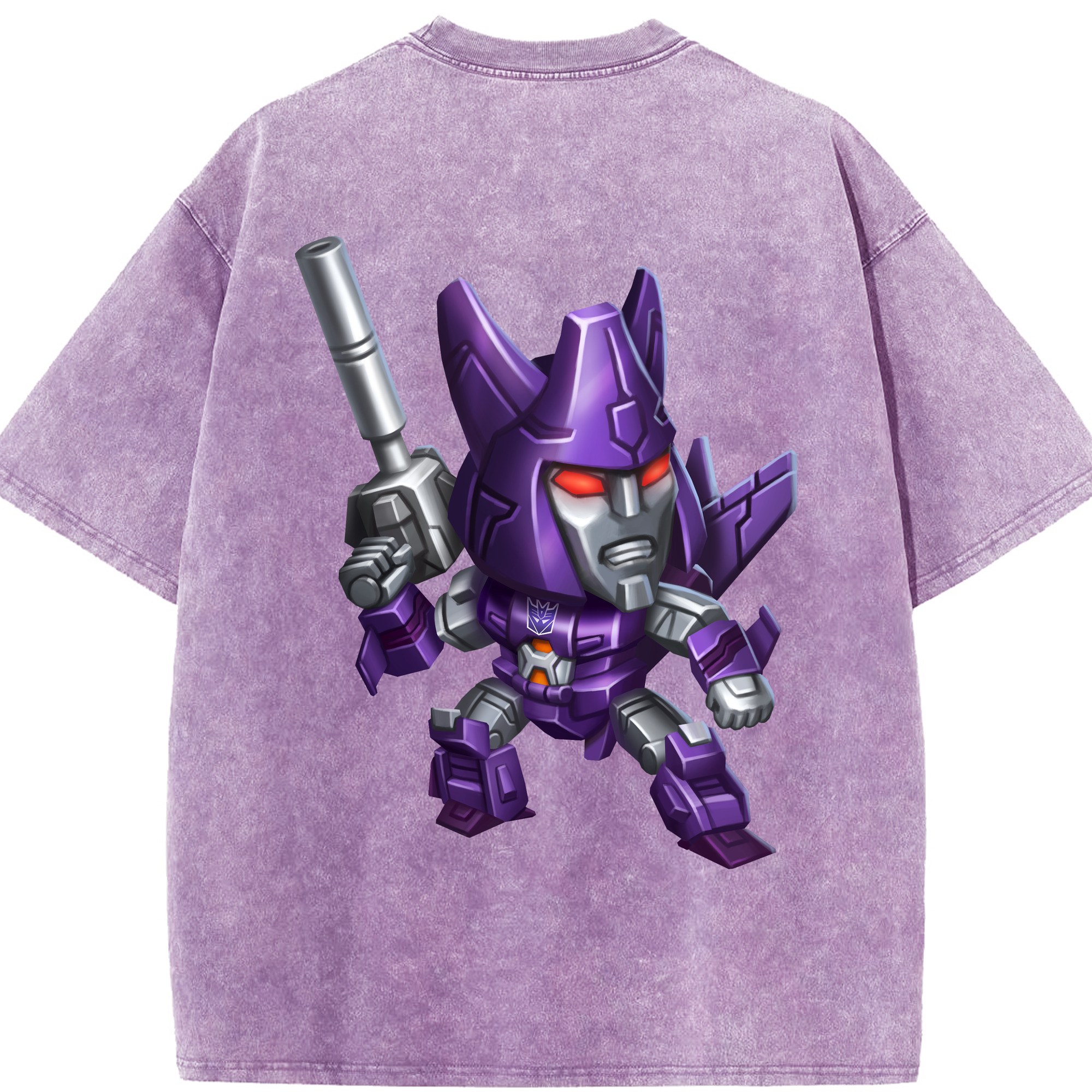 （画像用）  綿100% ヴィンテージ風 半袖Tシャツ（背面プリント）