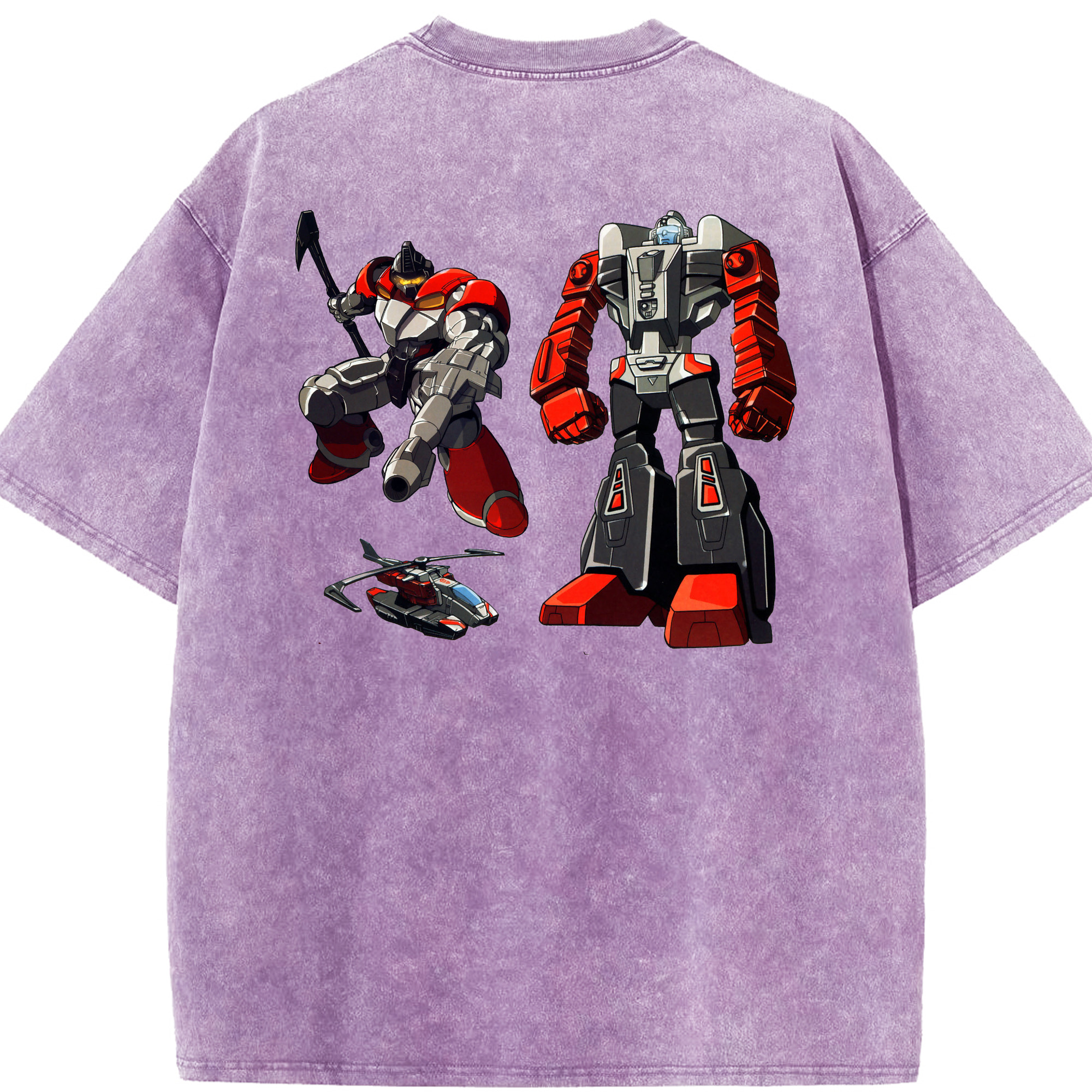 （画像用）  綿100% ヴィンテージ風 半袖Tシャツ（背面プリント）