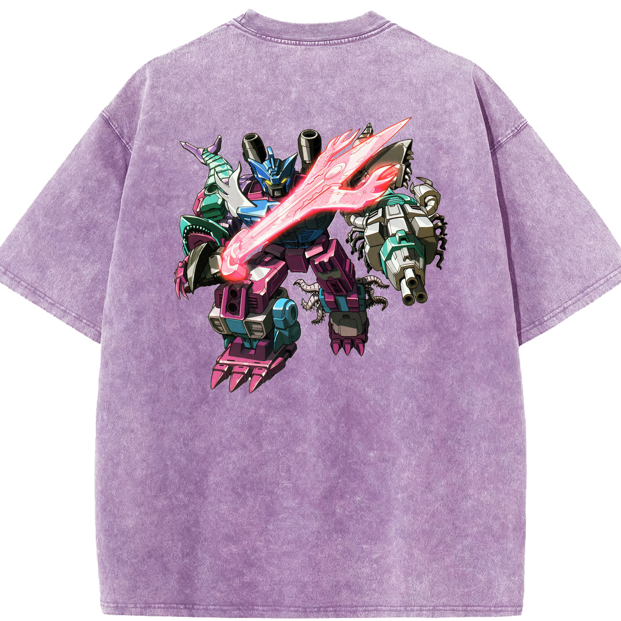 （画像用）  綿100% ヴィンテージ風 半袖Tシャツ（背面プリント）