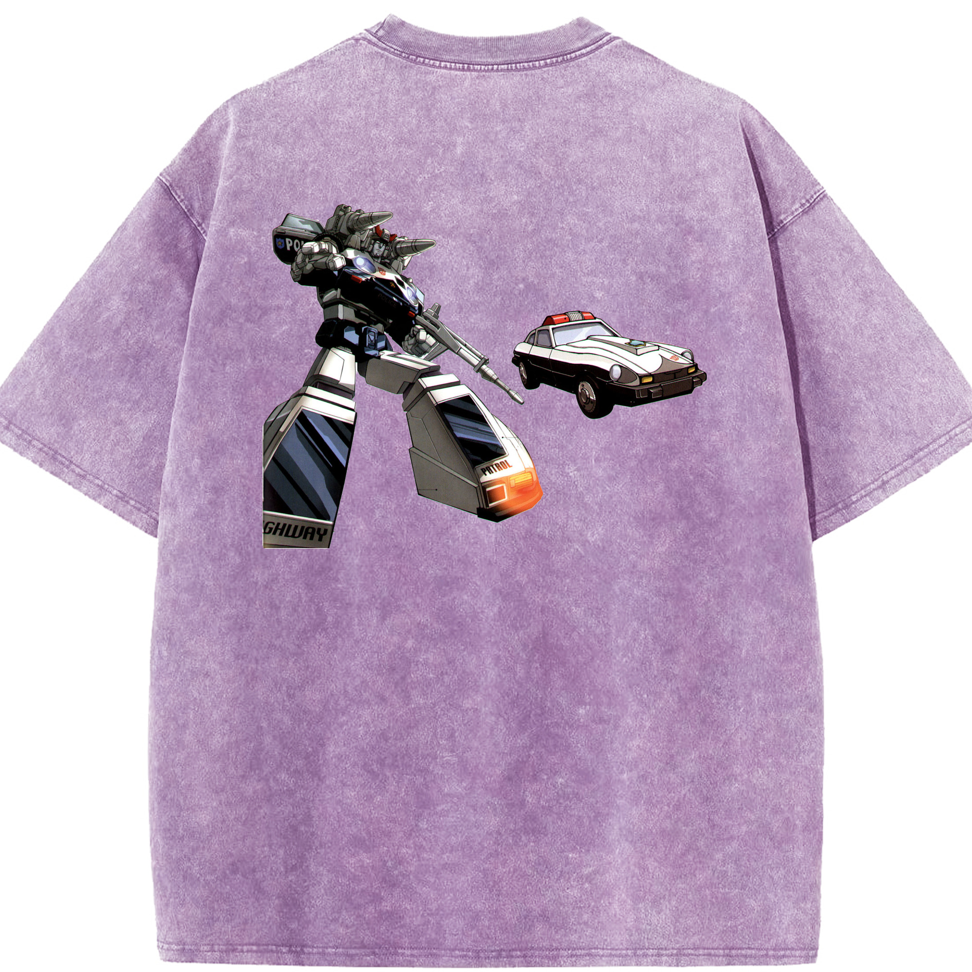 （画像用）  綿100% ヴィンテージ風 半袖Tシャツ（背面プリント）