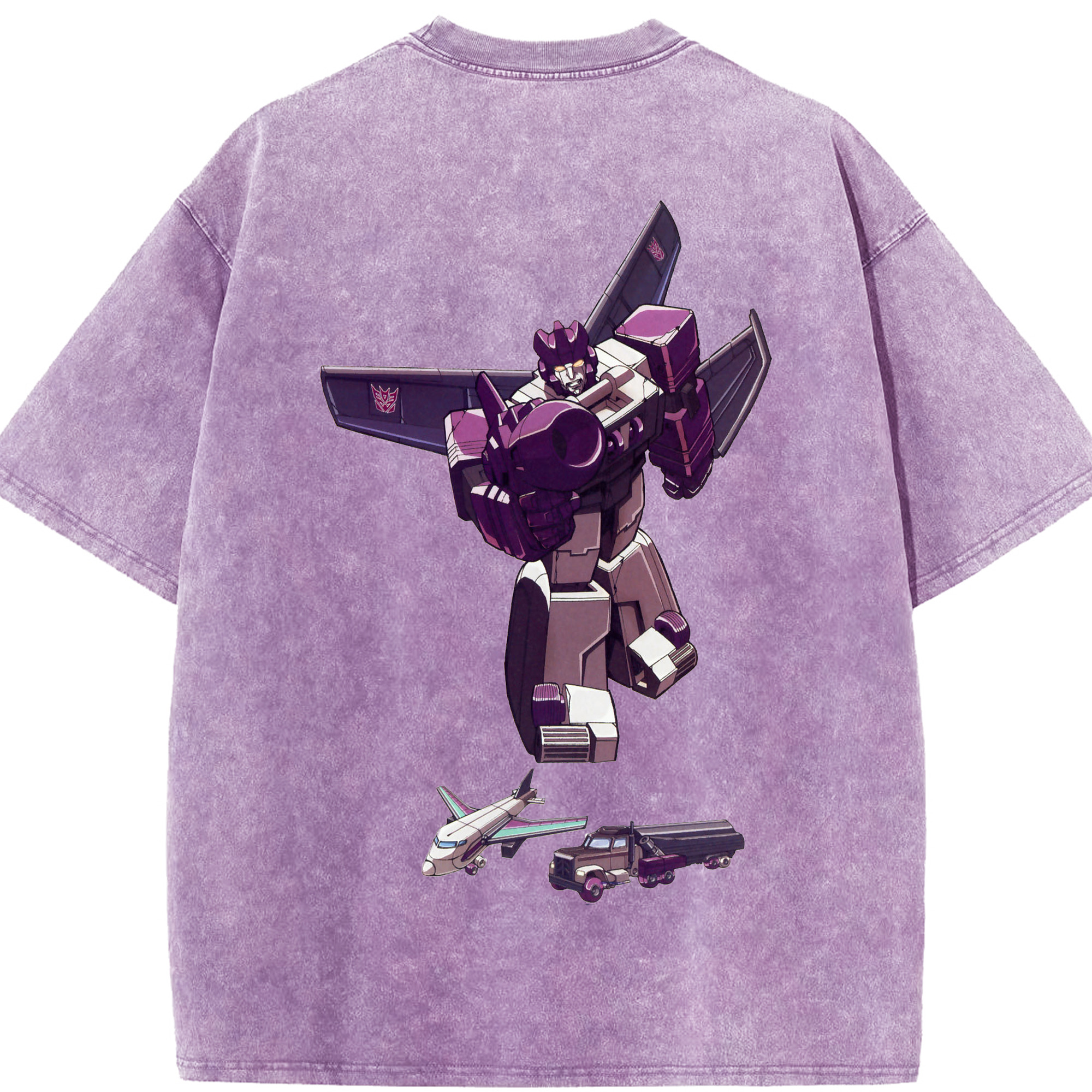 （画像用）  綿100% ヴィンテージ風 半袖Tシャツ（背面プリント）