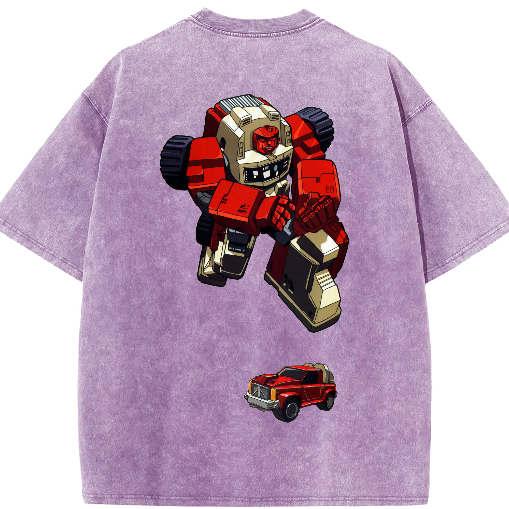 （画像用）  綿100% ヴィンテージ風 半袖Tシャツ（背面プリント）