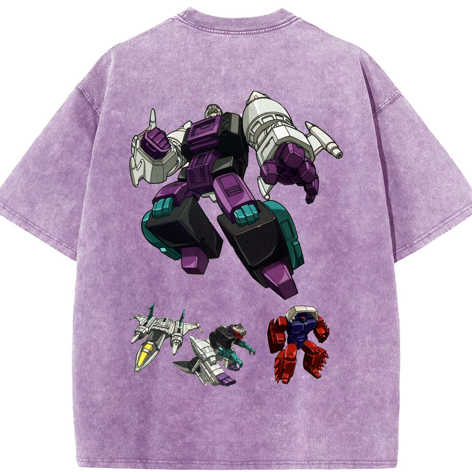 （画像用）  綿100% ヴィンテージ風 半袖Tシャツ（背面プリント）