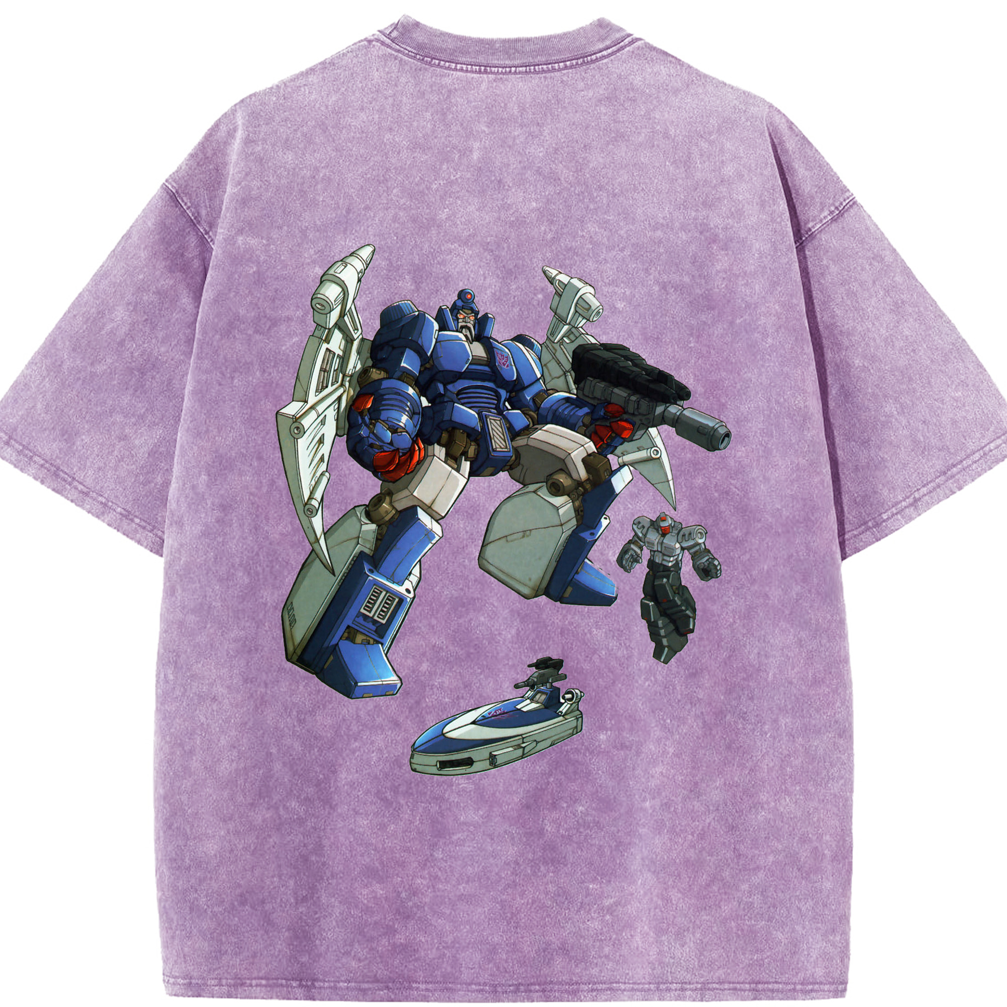 （画像用）  綿100% ヴィンテージ風 半袖Tシャツ（背面プリント）