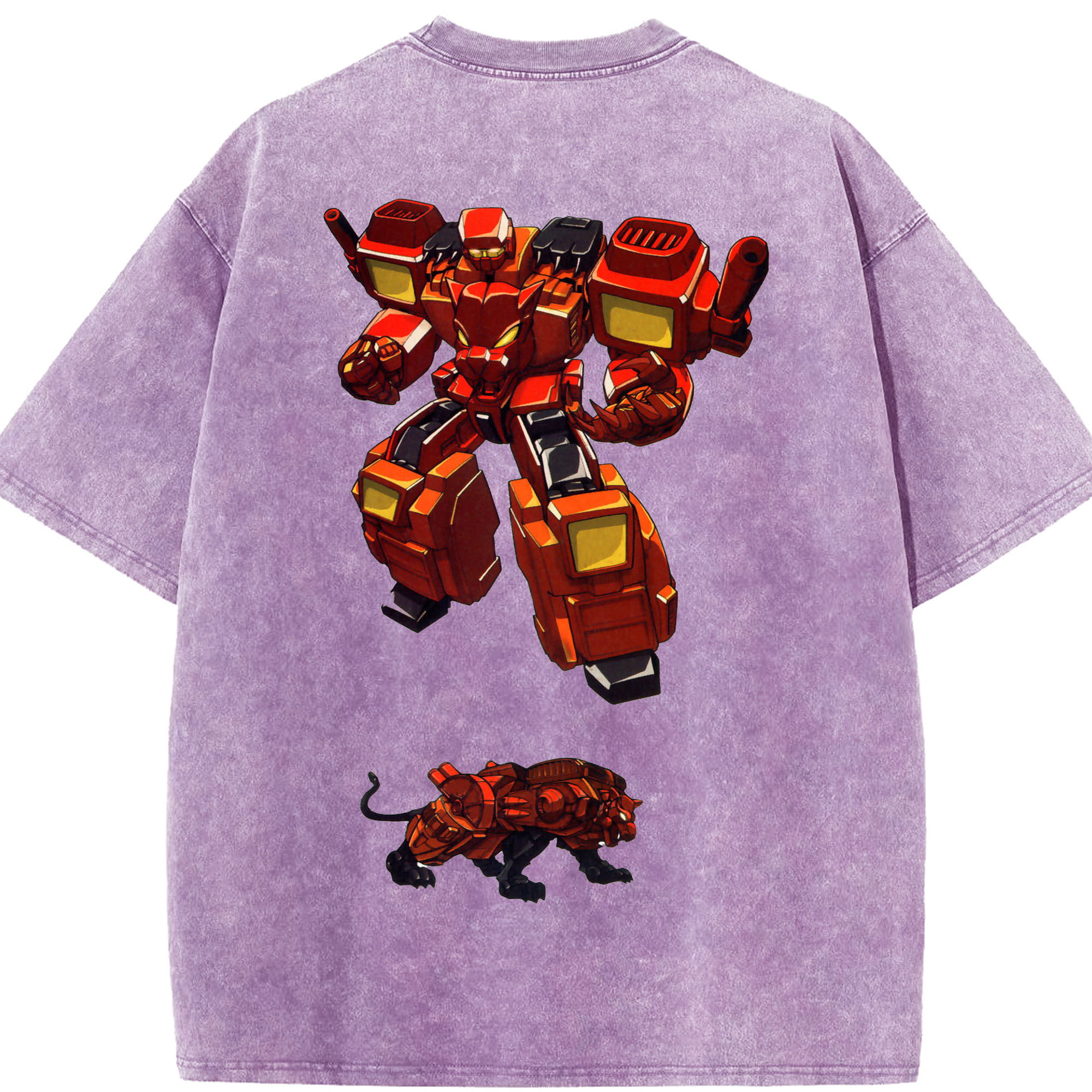 （画像用）  綿100% ヴィンテージ風 半袖Tシャツ（背面プリント）