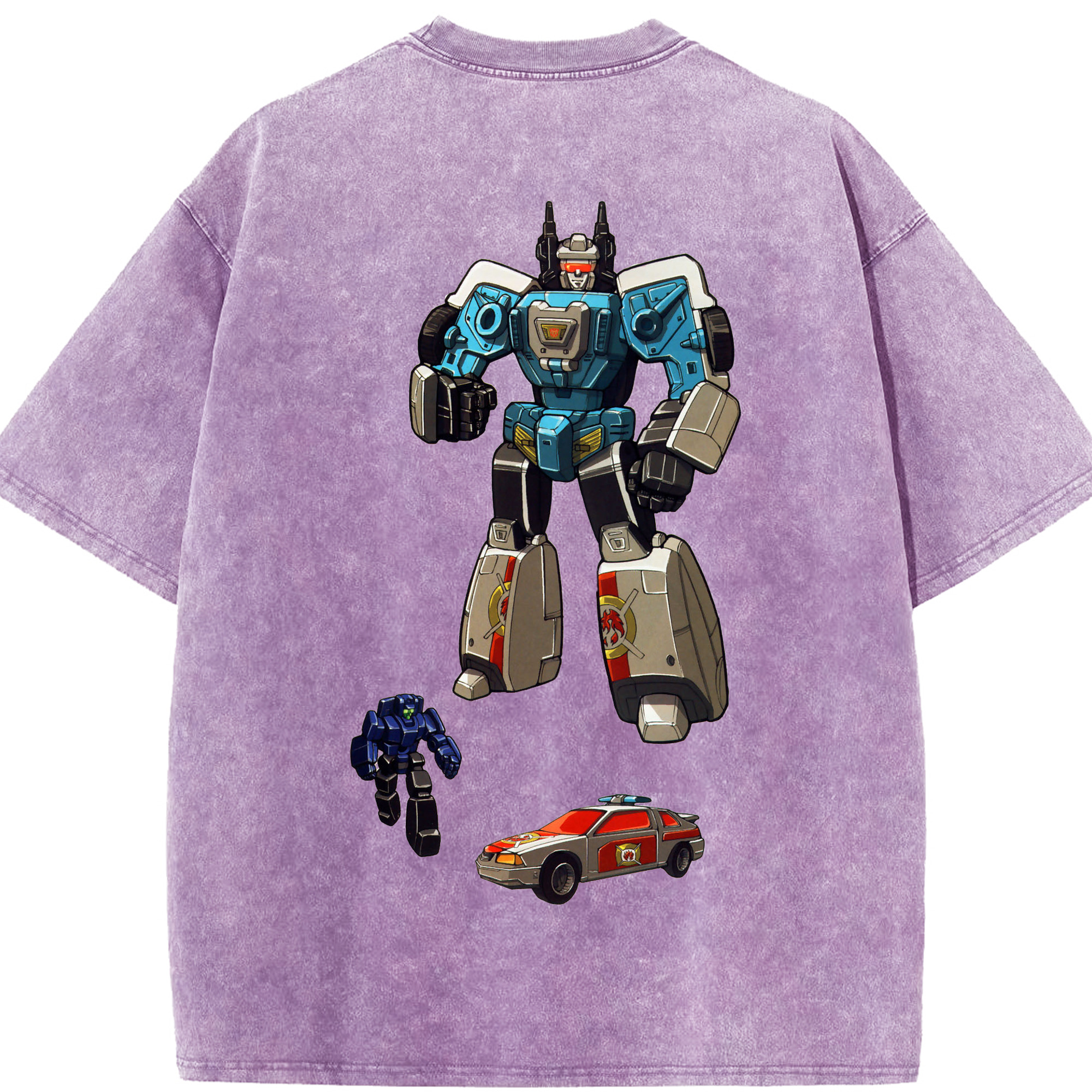 （画像用）  綿100% ヴィンテージ風 半袖Tシャツ（背面プリント）