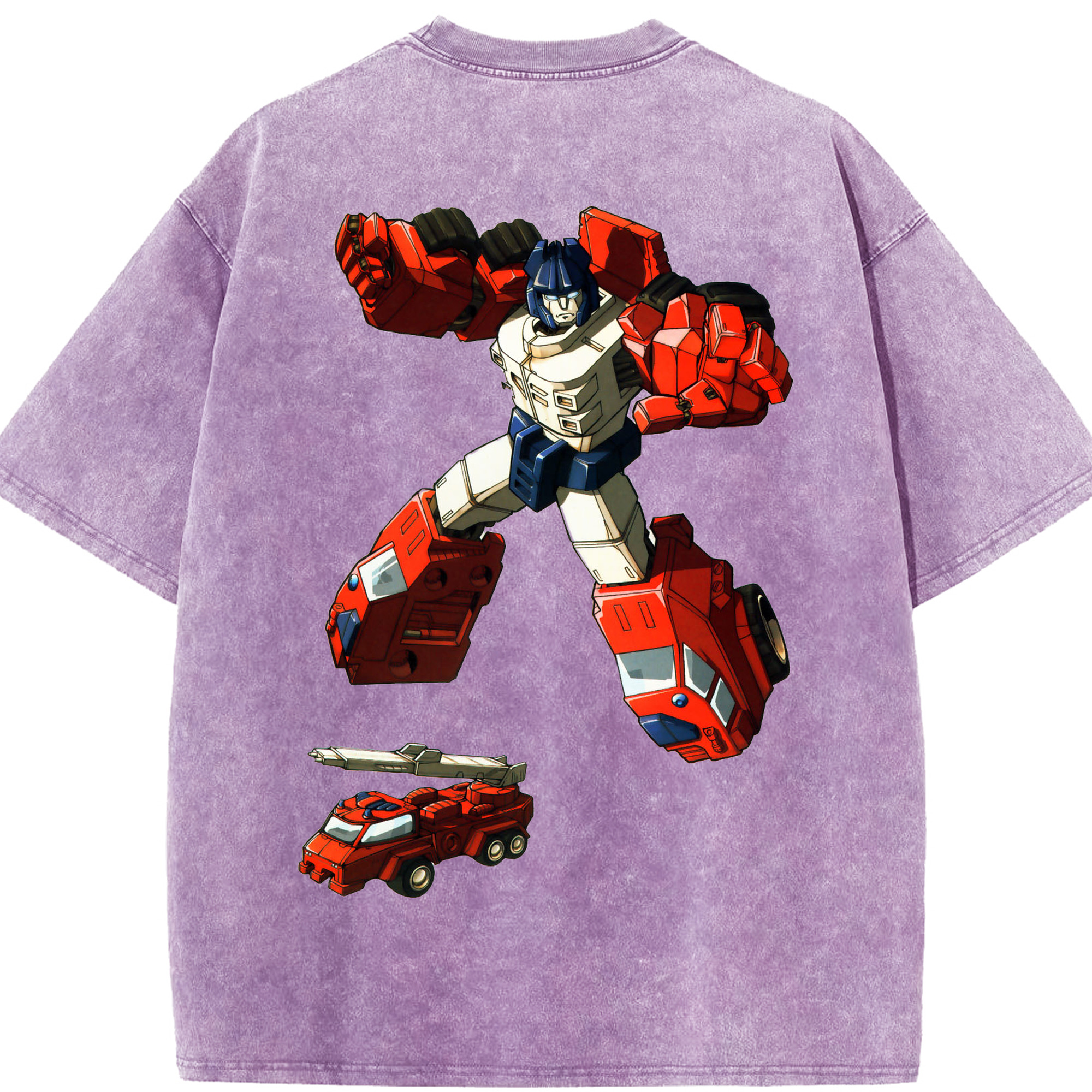 （画像用）  綿100% ヴィンテージ風 半袖Tシャツ（背面プリント）