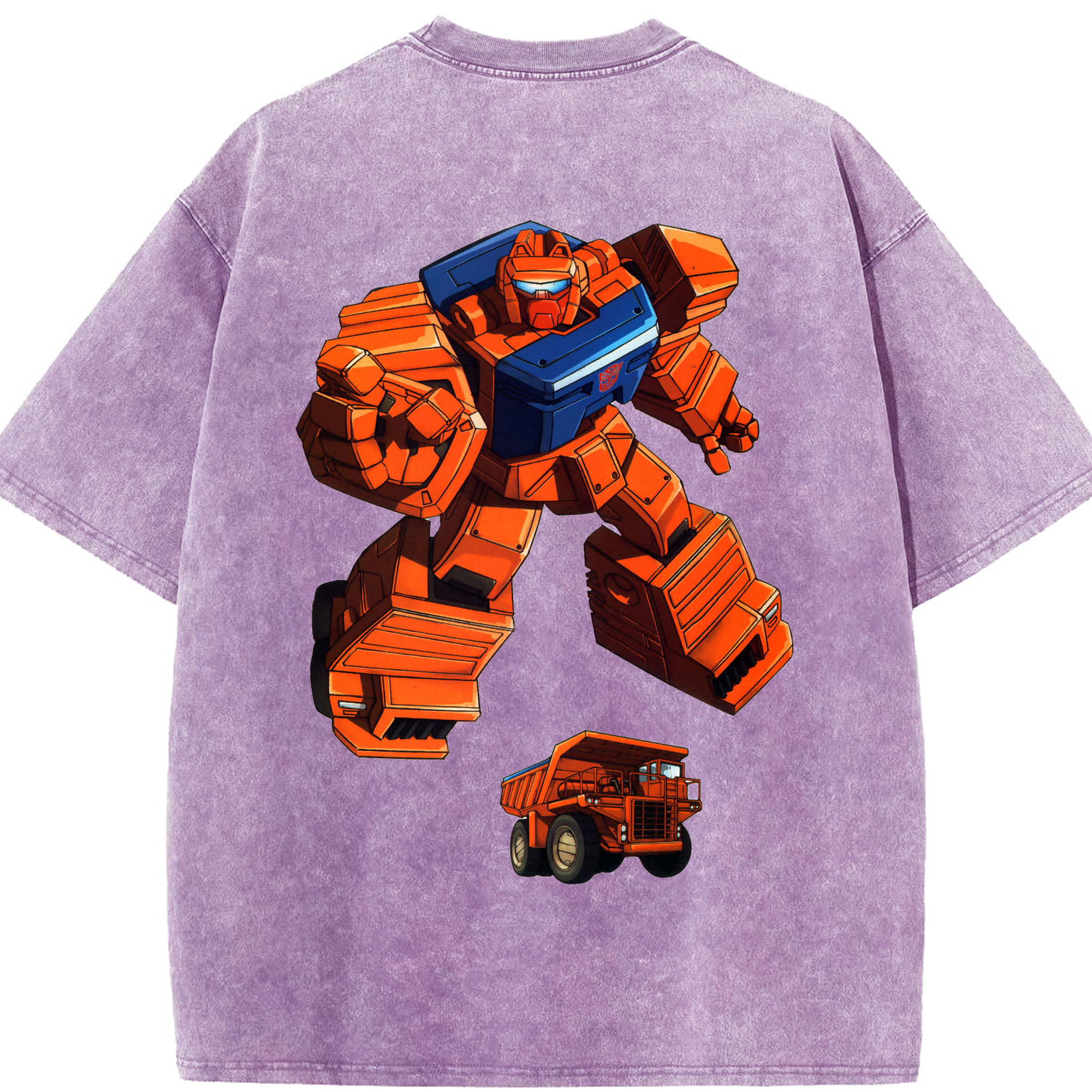 （画像用）  綿100% ヴィンテージ風 半袖Tシャツ（背面プリント）