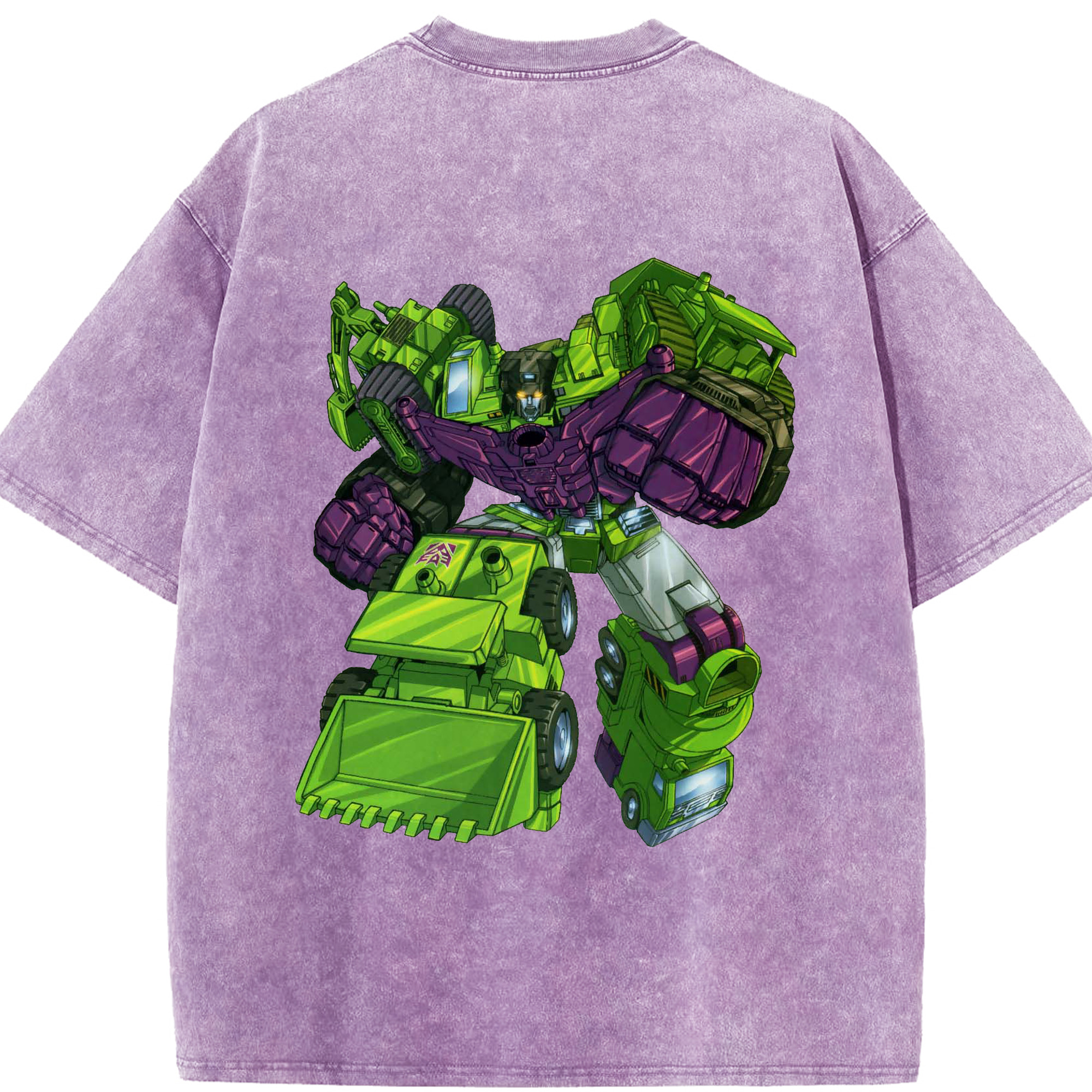 （画像用）  綿100% ヴィンテージ風 半袖Tシャツ（背面プリント）