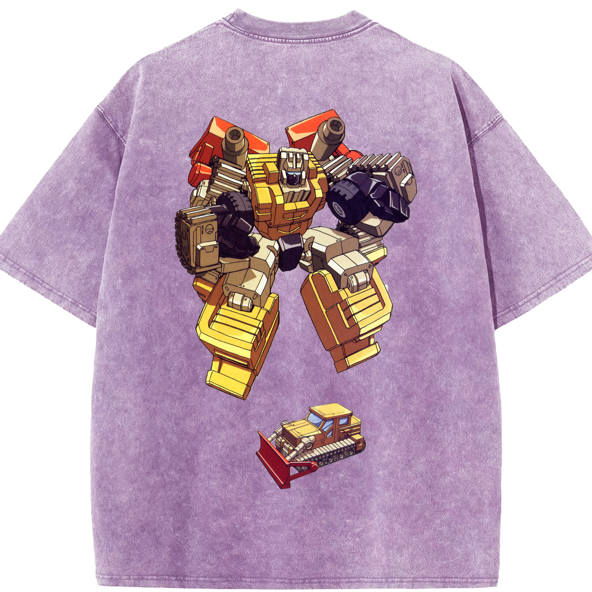 （画像用）  綿100% ヴィンテージ風 半袖Tシャツ（背面プリント）
