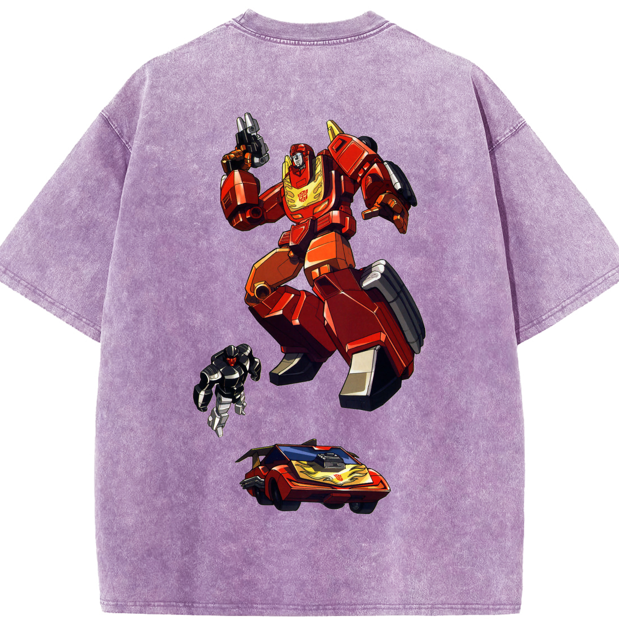 （画像用）  綿100% ヴィンテージ風 半袖Tシャツ（背面プリント）