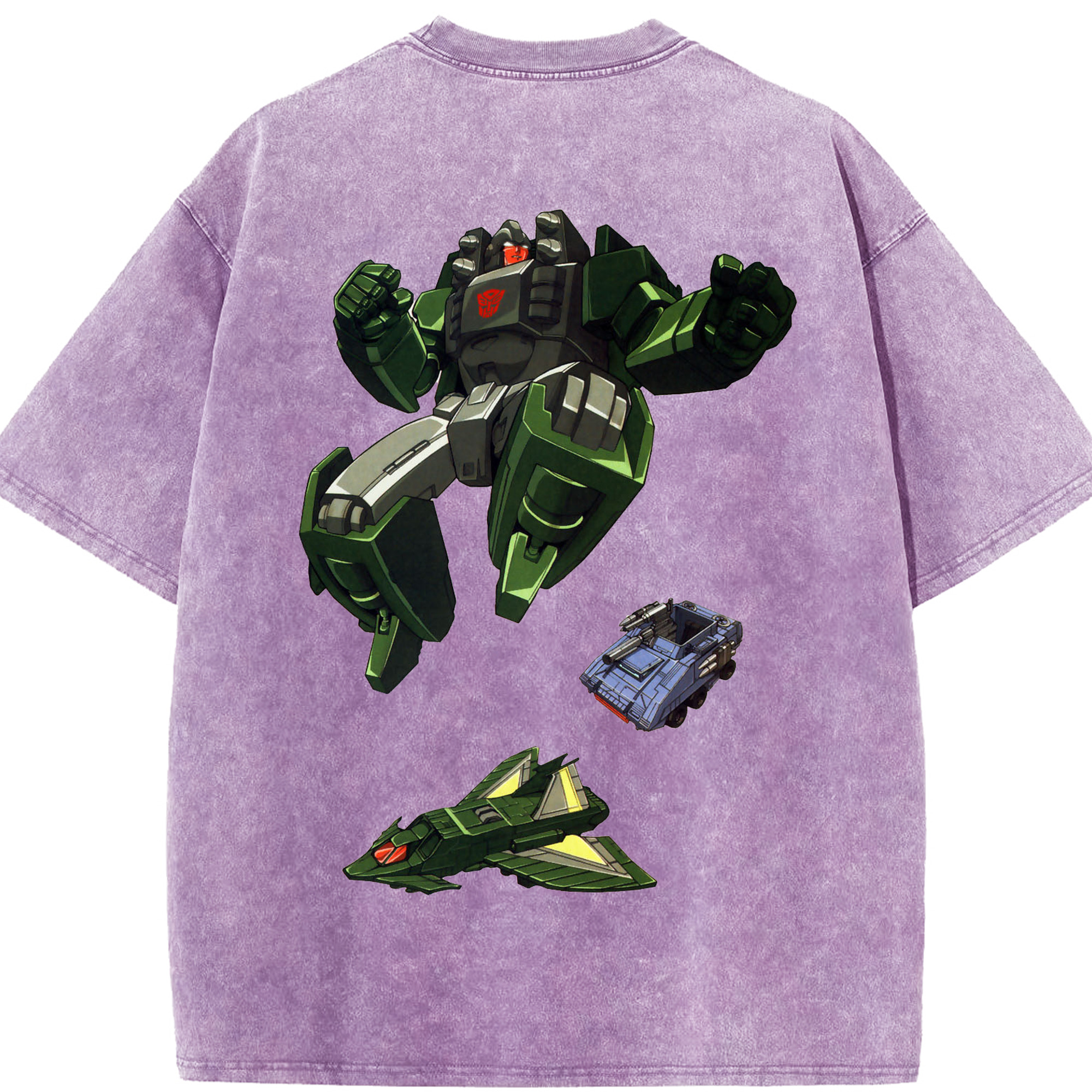 （画像用）  綿100% ヴィンテージ風 半袖Tシャツ（背面プリント）