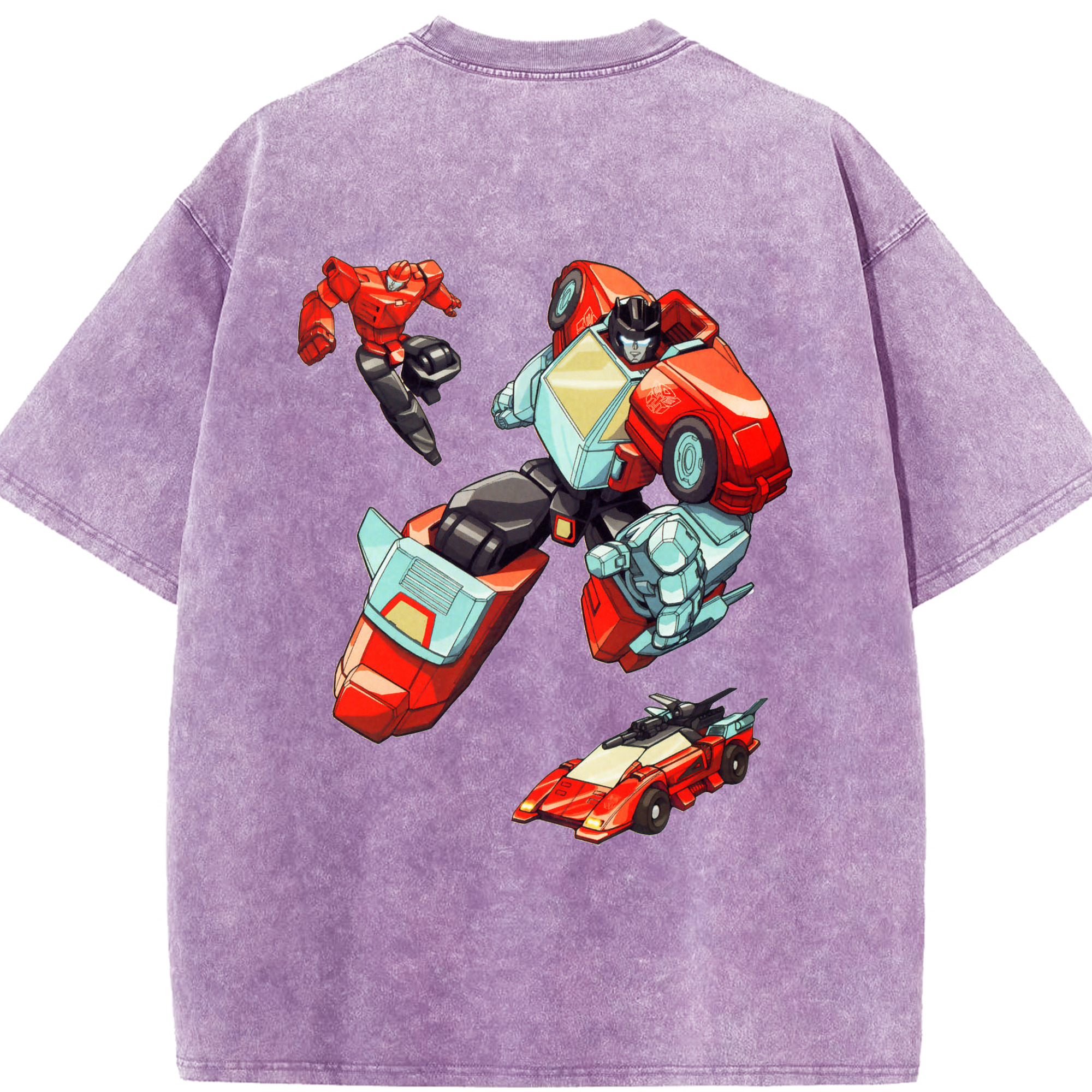 （画像用）  綿100% ヴィンテージ風 半袖Tシャツ（背面プリント）
