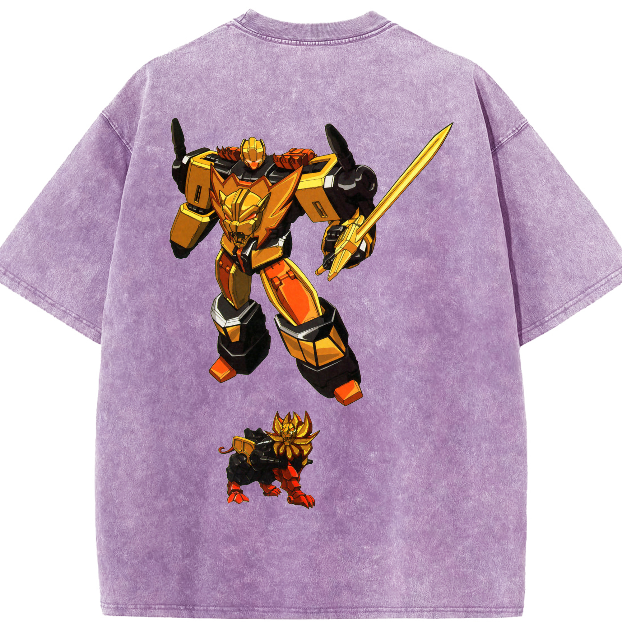 （画像用）  綿100% ヴィンテージ風 半袖Tシャツ（背面プリント）