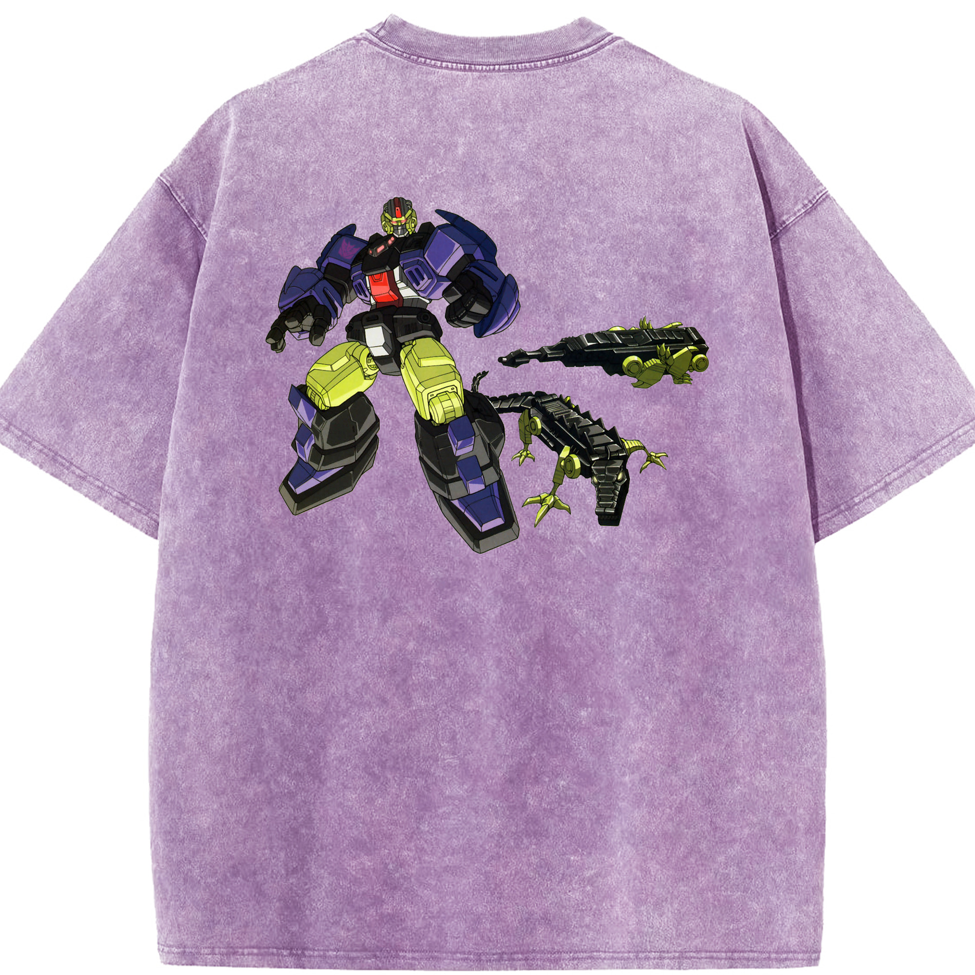 （画像用）  綿100% ヴィンテージ風 半袖Tシャツ（背面プリント）