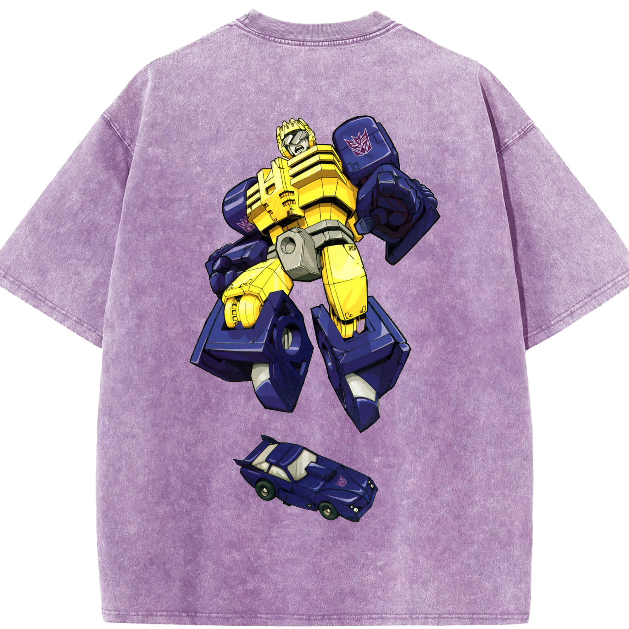 （画像用）  綿100% ヴィンテージ風 半袖Tシャツ（背面プリント）
