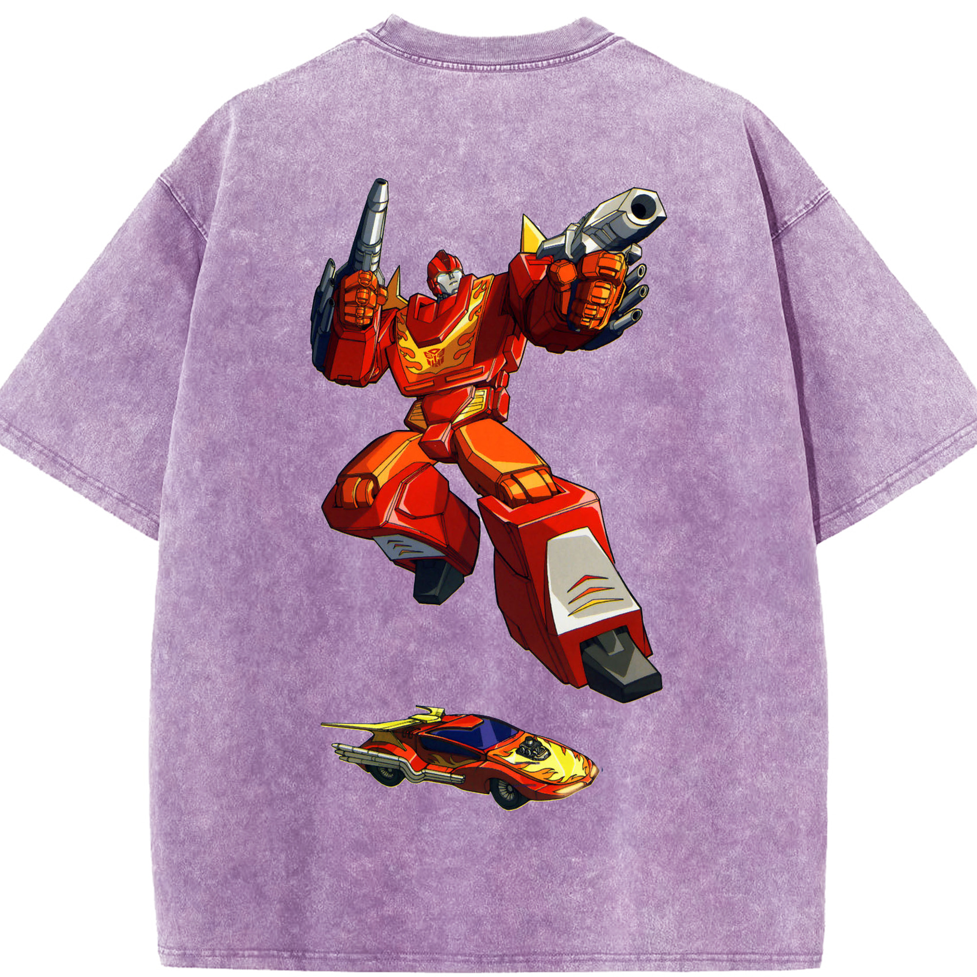 （画像用）  綿100% ヴィンテージ風 半袖Tシャツ（背面プリント）