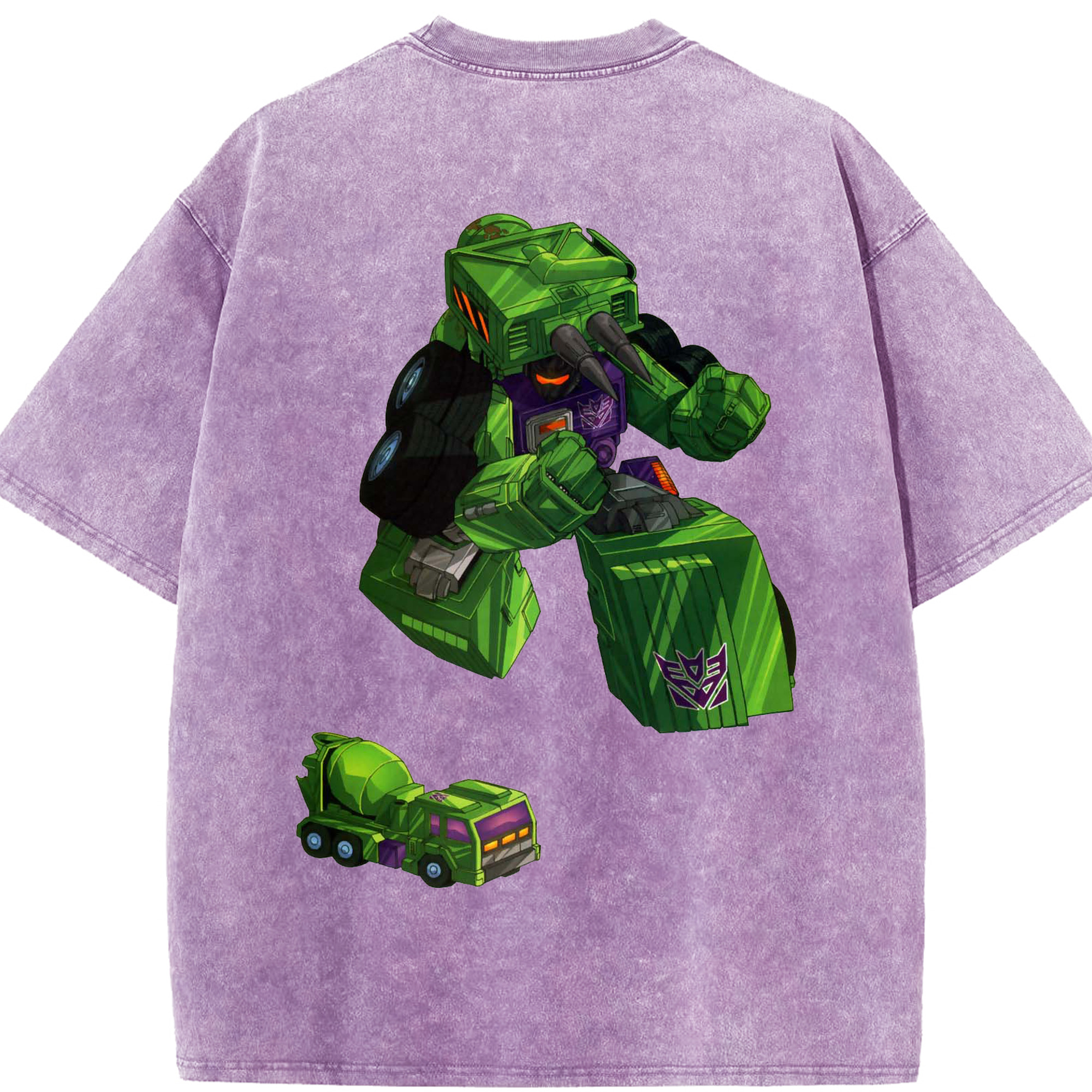 （画像用）  綿100% ヴィンテージ風 半袖Tシャツ（背面プリント）
