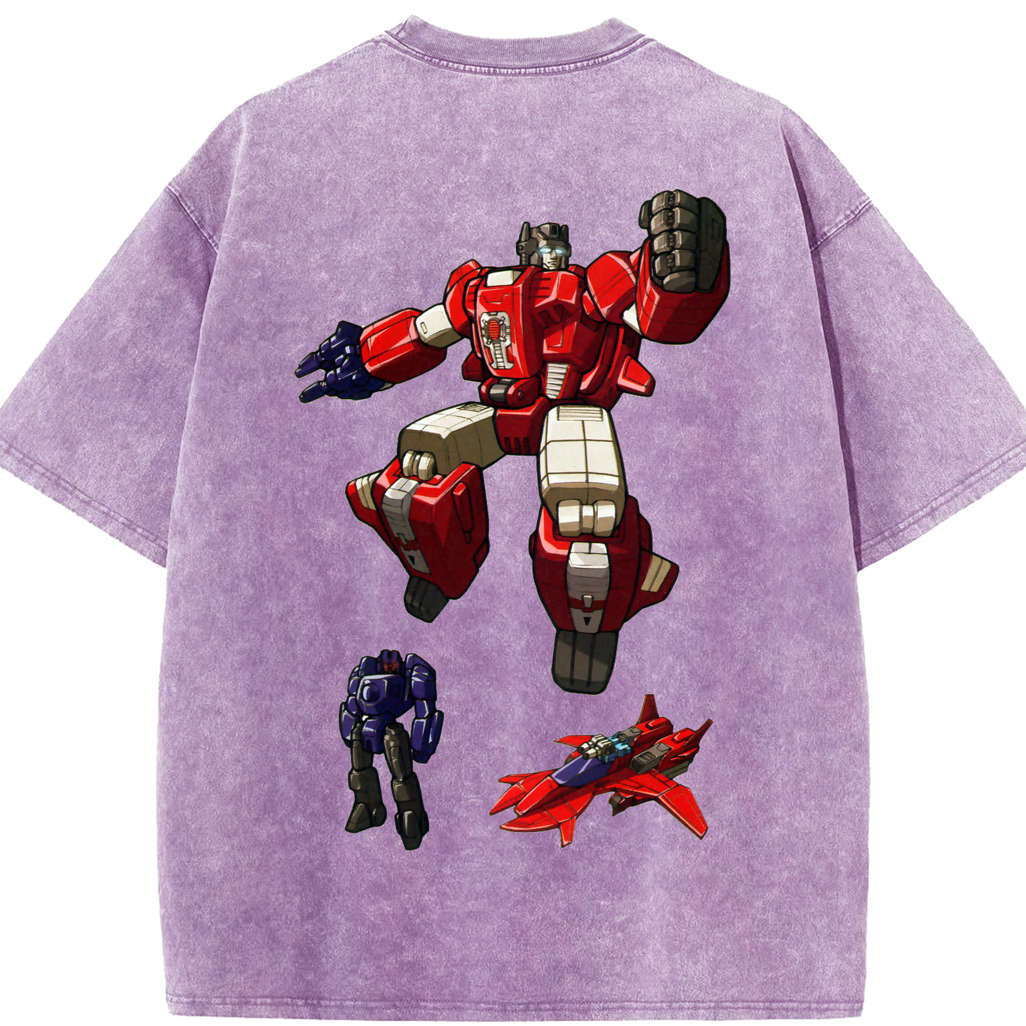 （画像用）  綿100% ヴィンテージ風 半袖Tシャツ（背面プリント）
