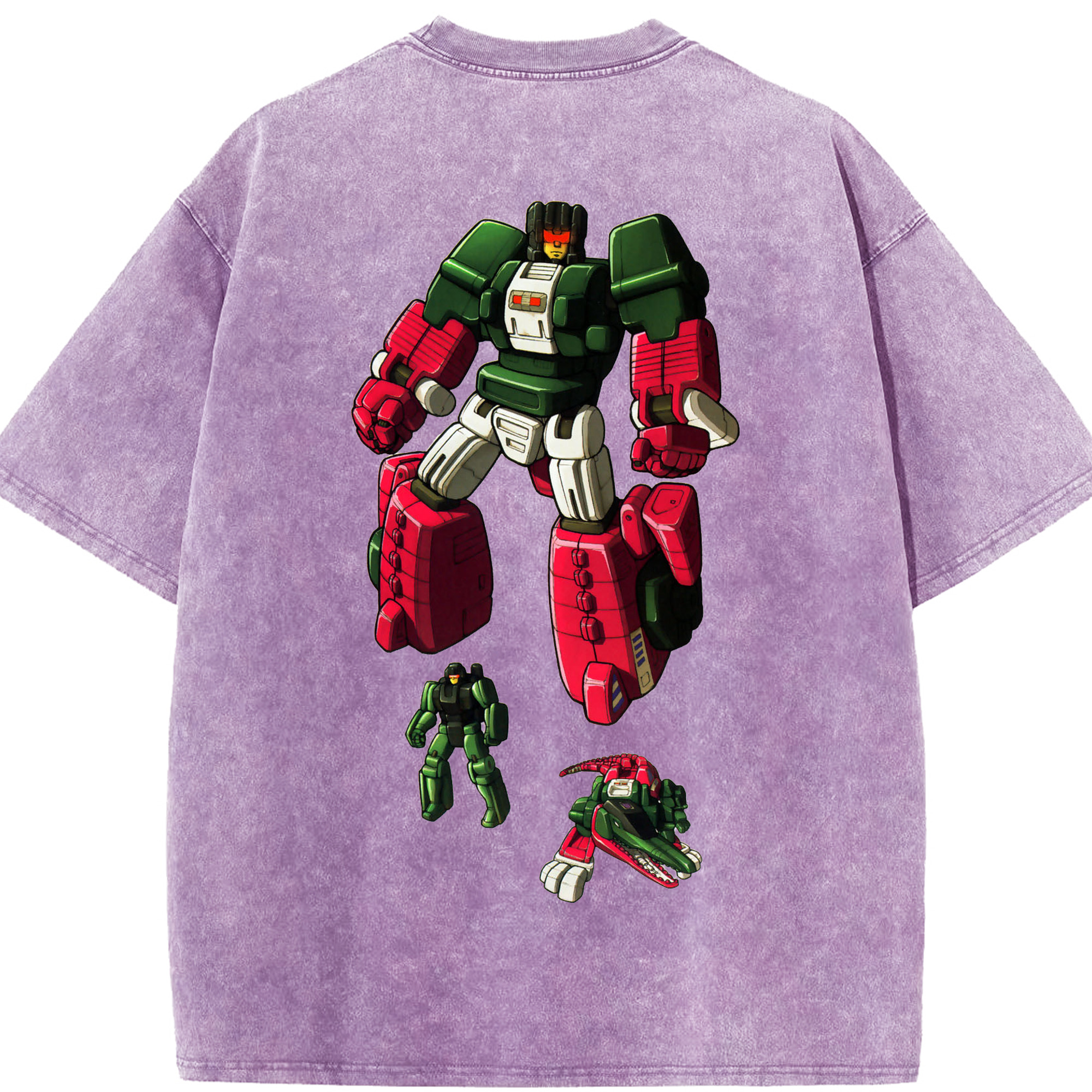 （画像用）  綿100% ヴィンテージ風 半袖Tシャツ（背面プリント）