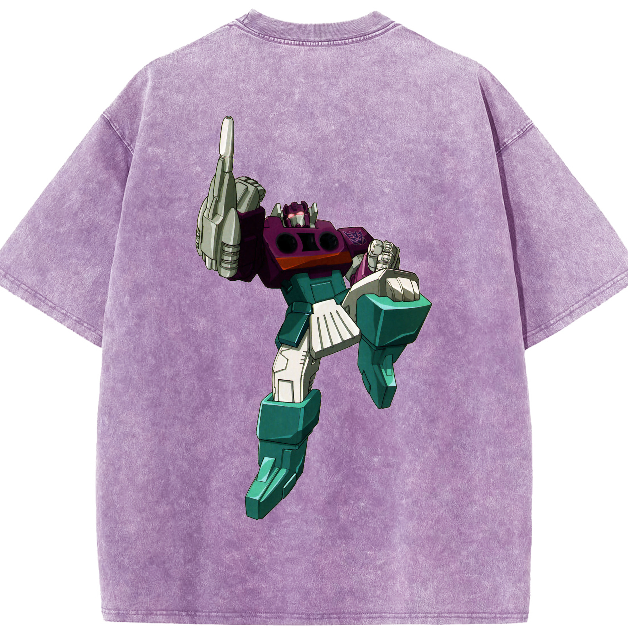 （画像用）  綿100% ヴィンテージ風 半袖Tシャツ（背面プリント）