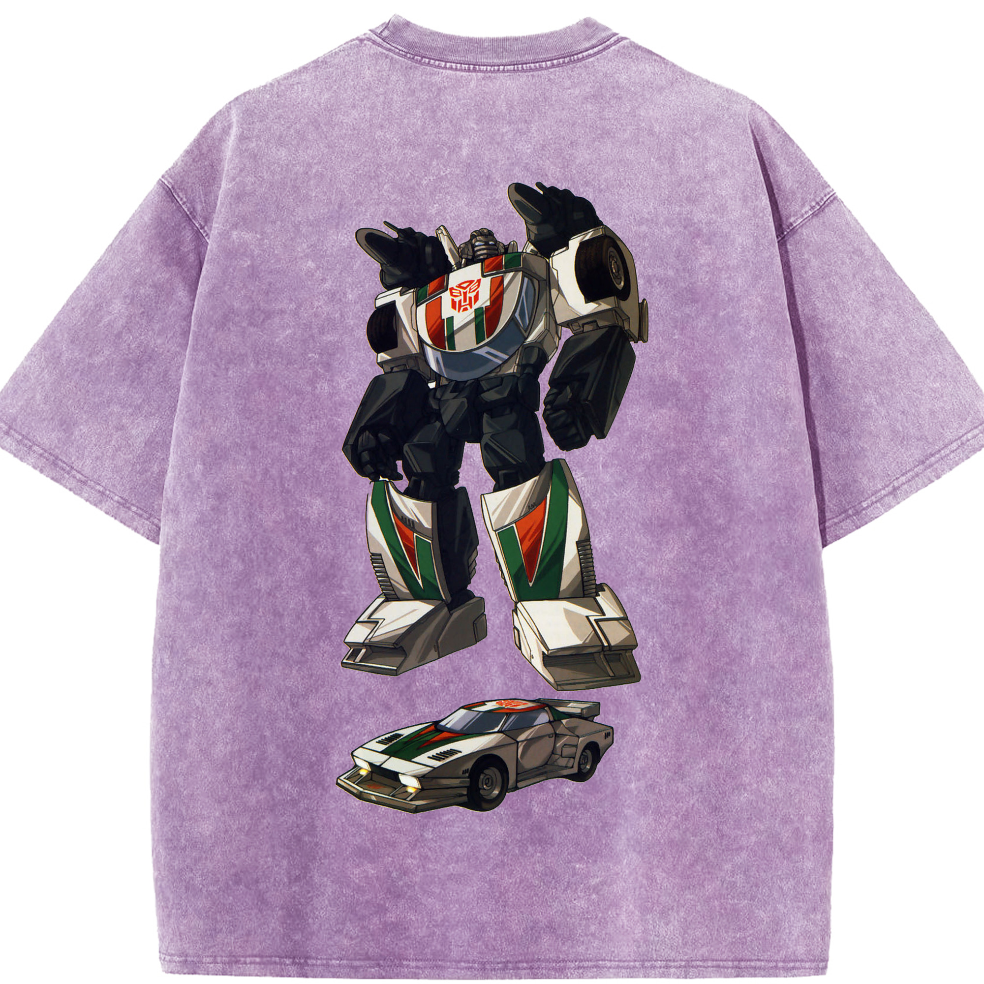 （画像用）  綿100% ヴィンテージ風 半袖Tシャツ（背面プリント）