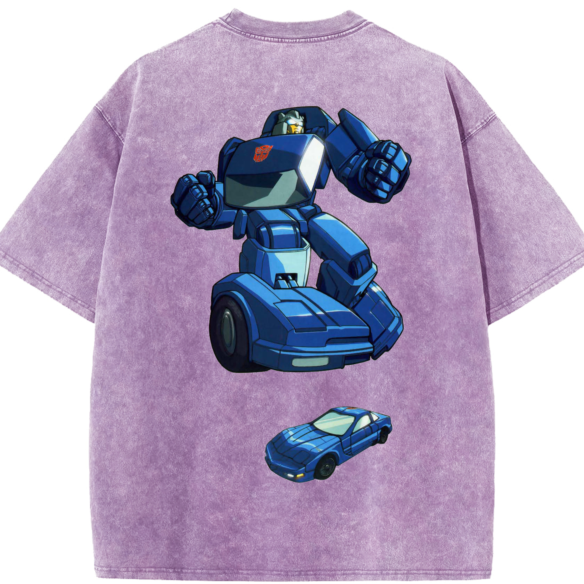 （画像用）  綿100% ヴィンテージ風 半袖Tシャツ（背面プリント）