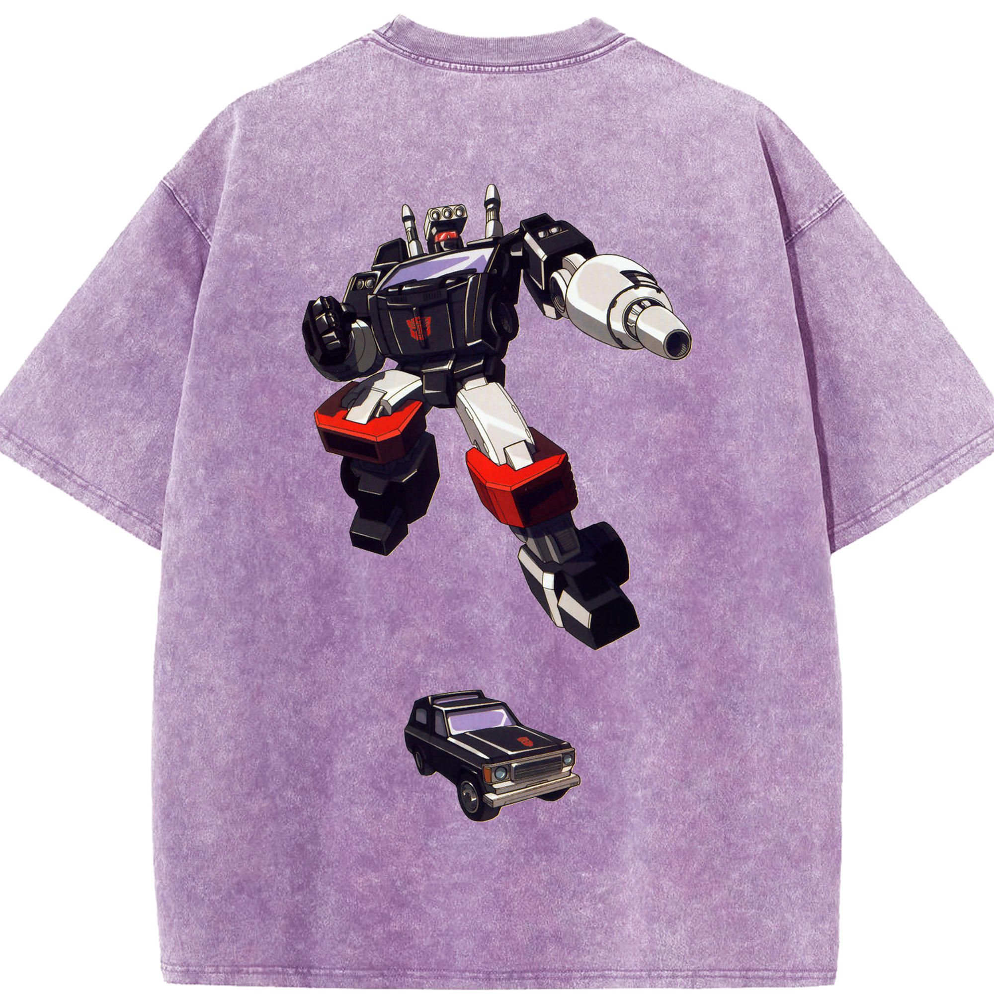 （画像用）  綿100% ヴィンテージ風 半袖Tシャツ（背面プリント）