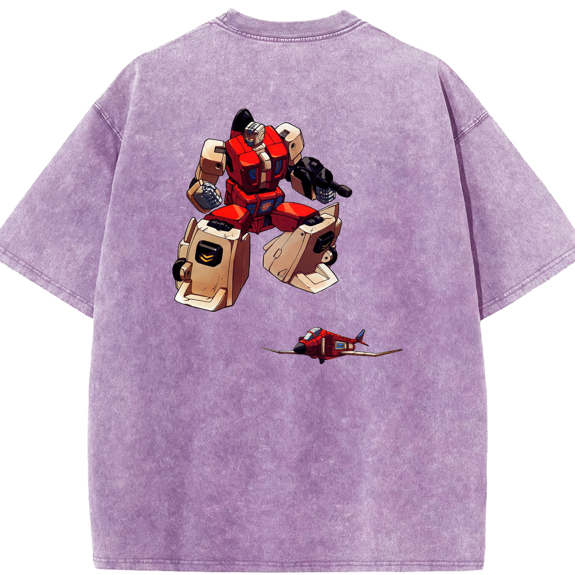 （画像用）  綿100% ヴィンテージ風 半袖Tシャツ（背面プリント）