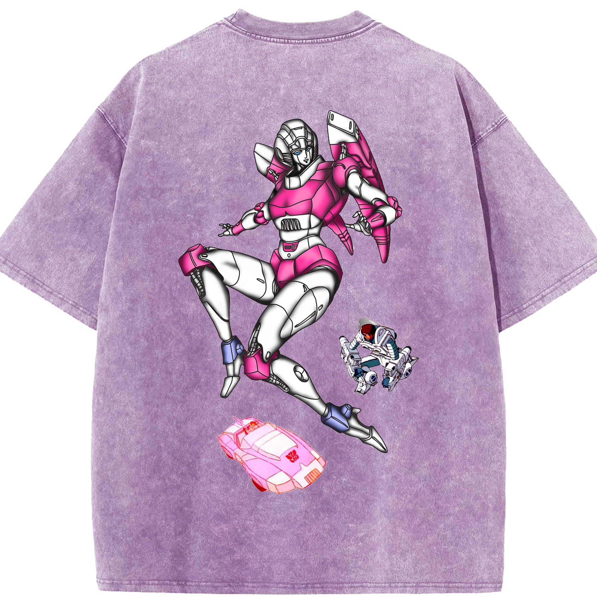（画像用）  綿100% ヴィンテージ風 半袖Tシャツ（背面プリント）