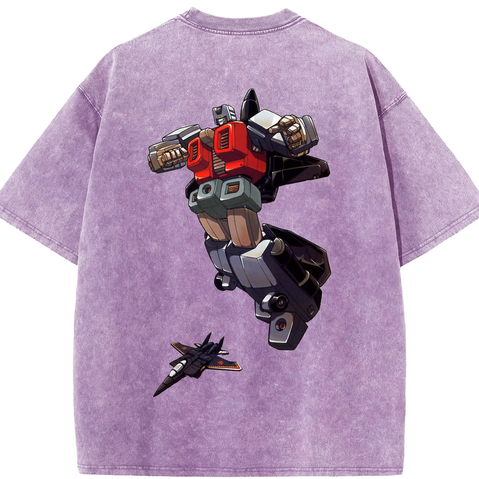 （画像用）  綿100% ヴィンテージ風 半袖Tシャツ（背面プリント）