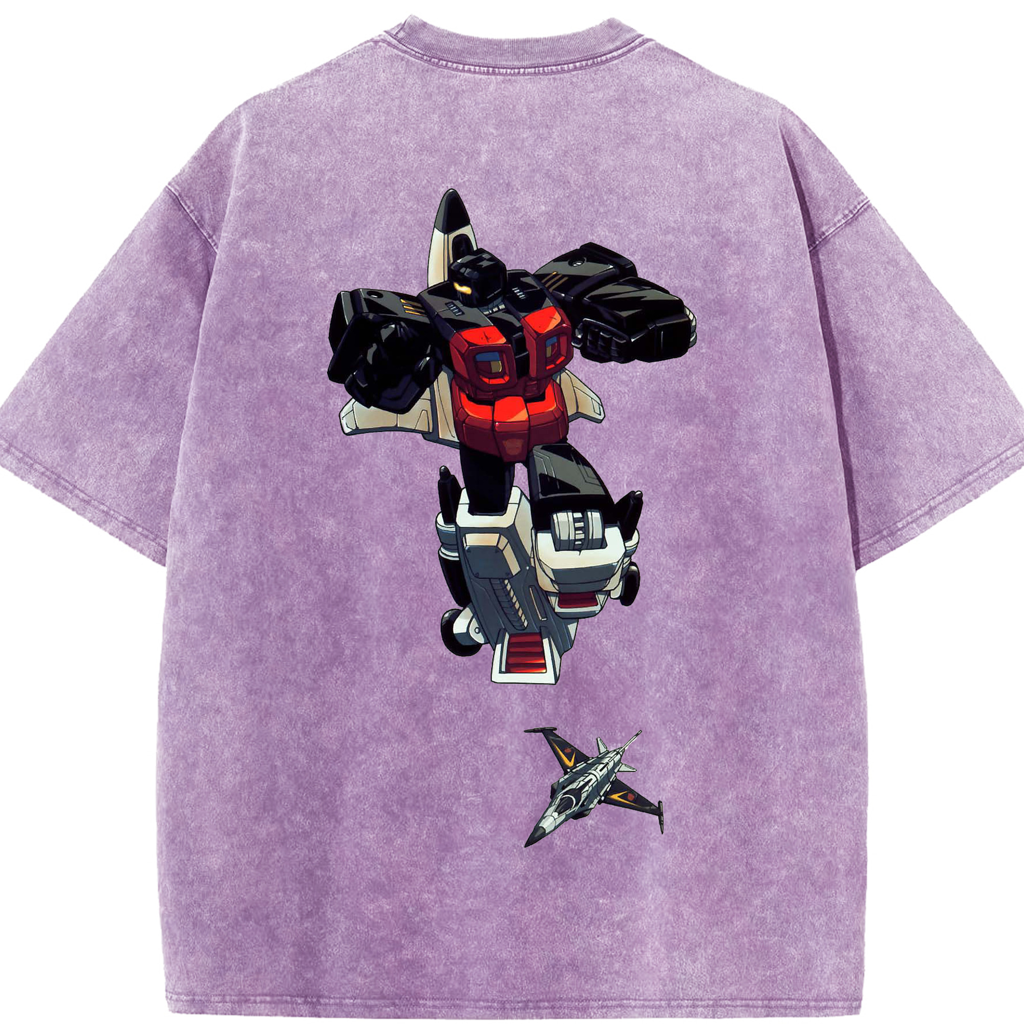 （画像用）  綿100% ヴィンテージ風 半袖Tシャツ（背面プリント）