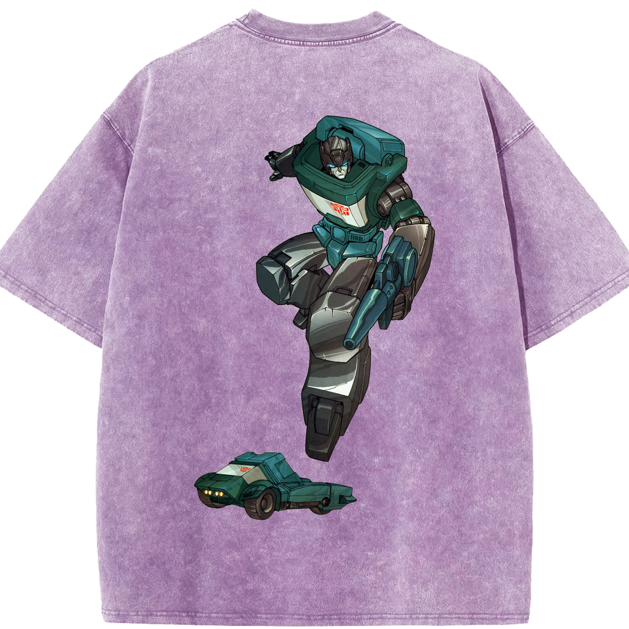 （画像用）  綿100% ヴィンテージ風 半袖Tシャツ（背面プリント）