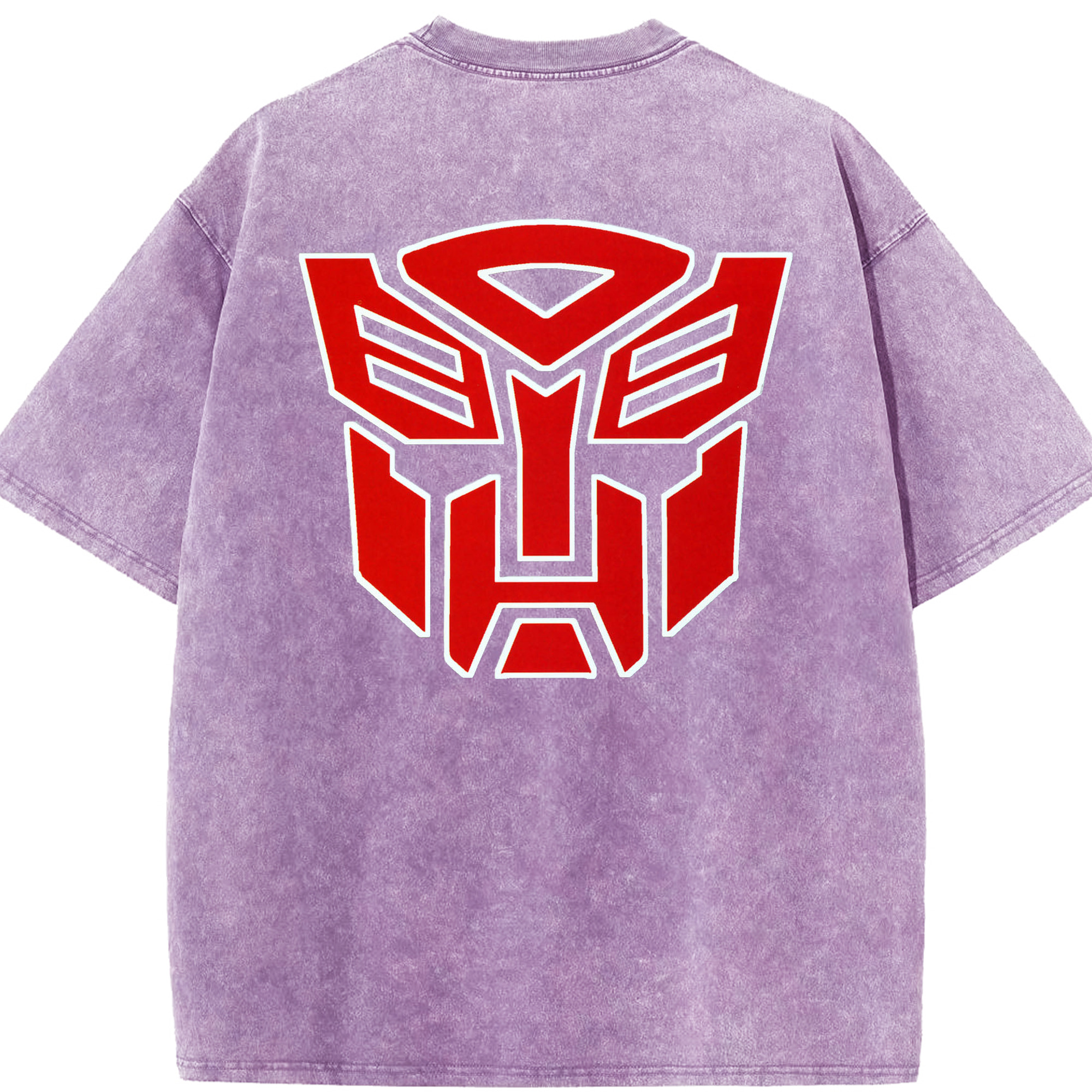 （画像用）  綿100% ヴィンテージ風 半袖Tシャツ（背面プリント）