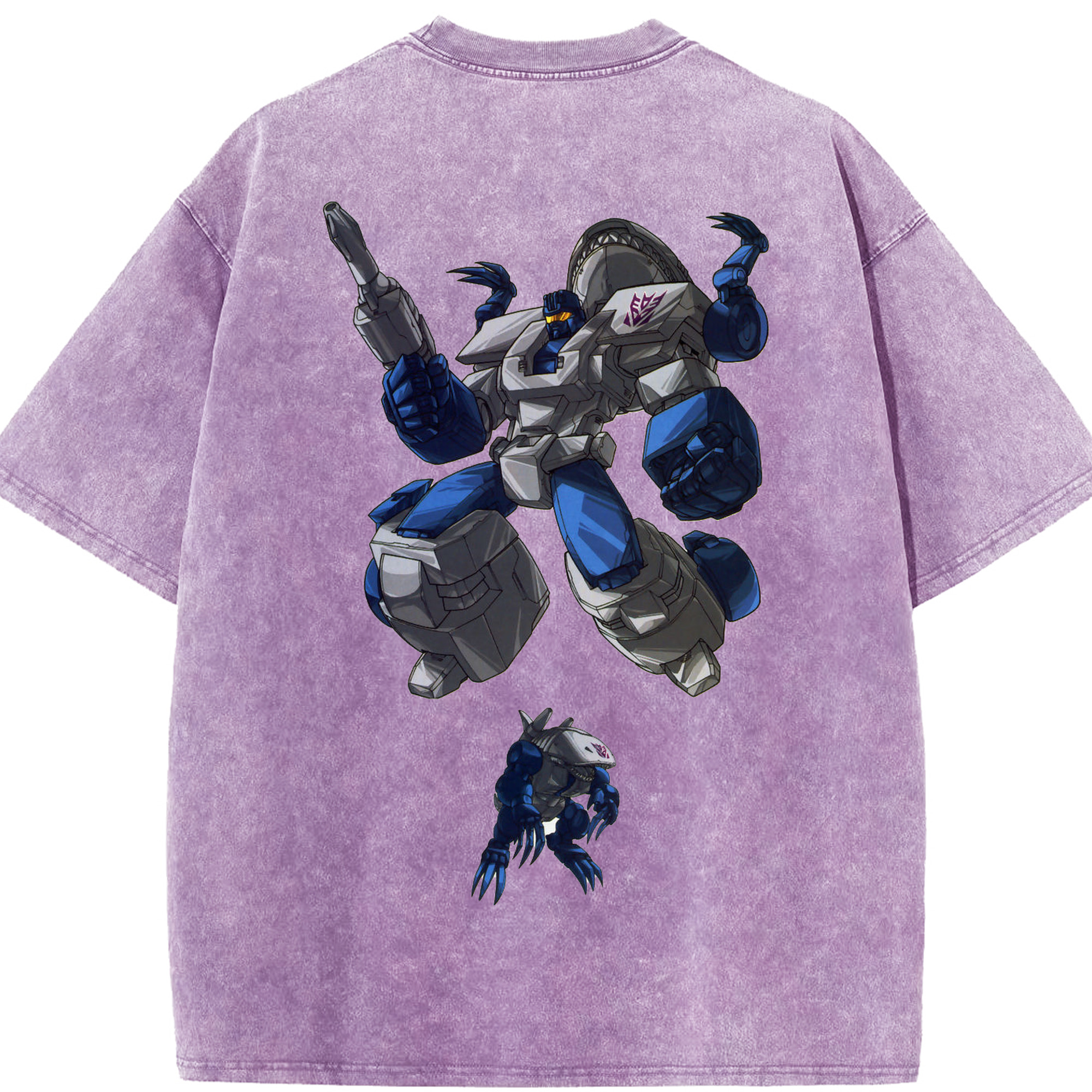 （画像用）  綿100% ヴィンテージ風 半袖Tシャツ（背面プリント）