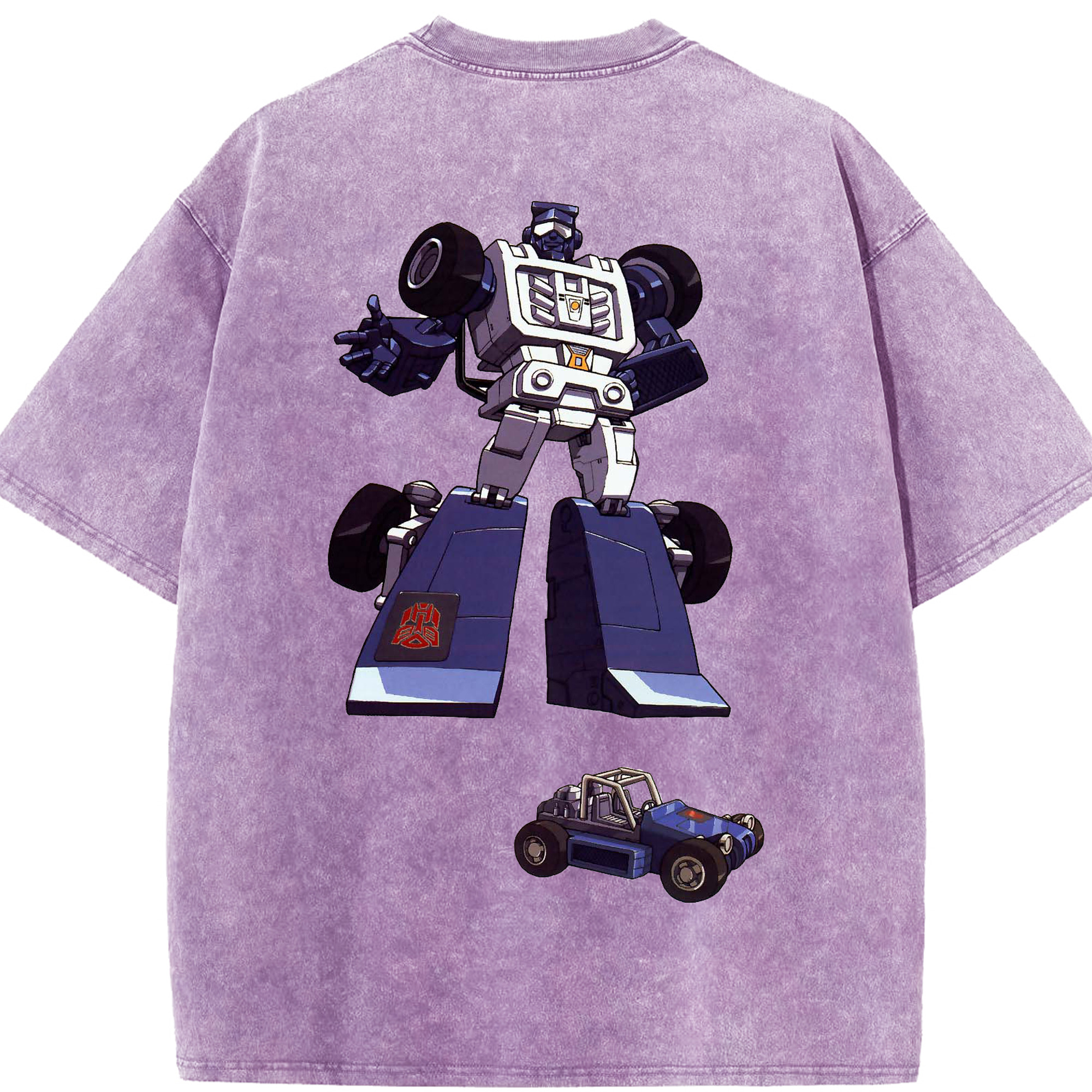 （画像用）  綿100% ヴィンテージ風 半袖Tシャツ（背面プリント）