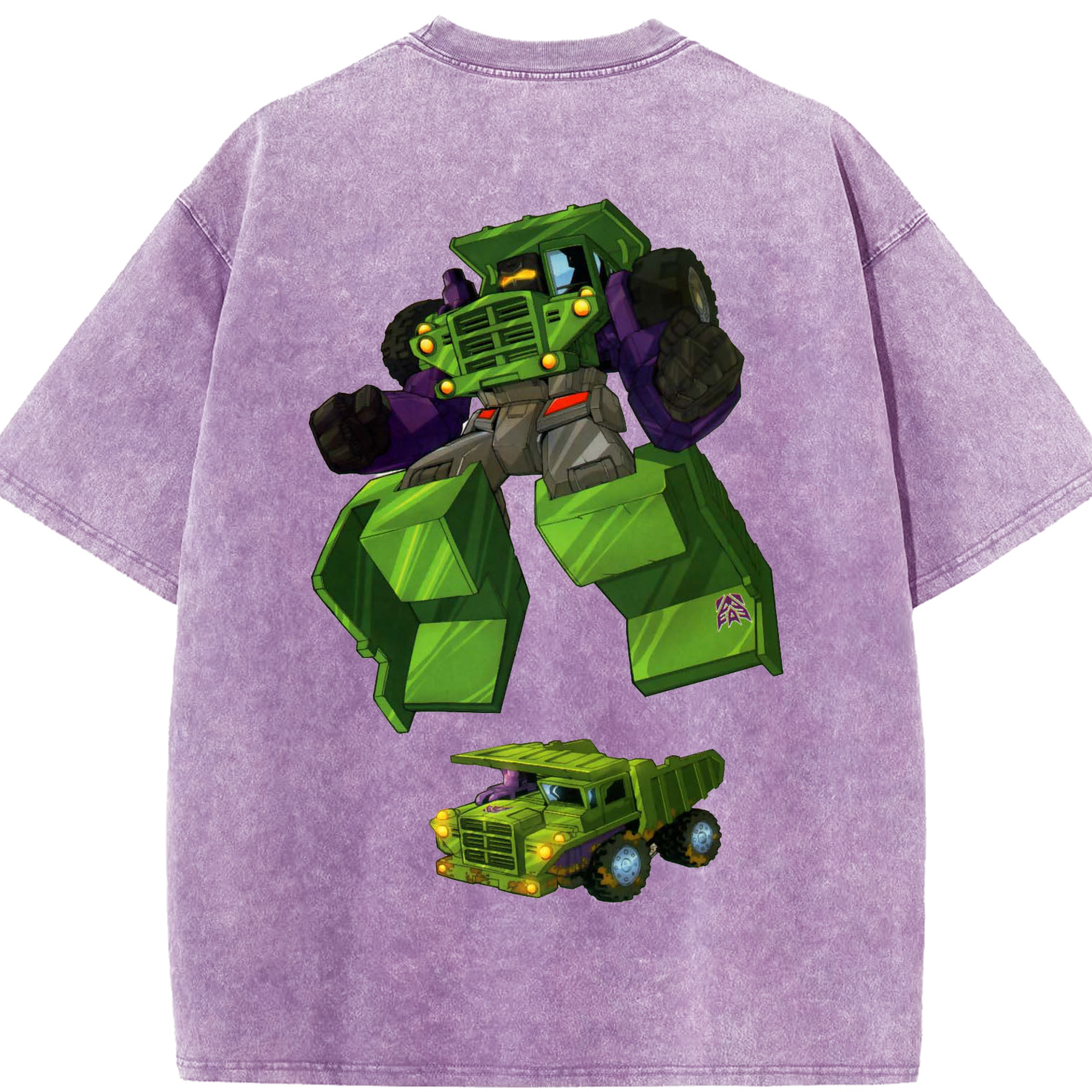 （画像用）  綿100% ヴィンテージ風 半袖Tシャツ（背面プリント）
