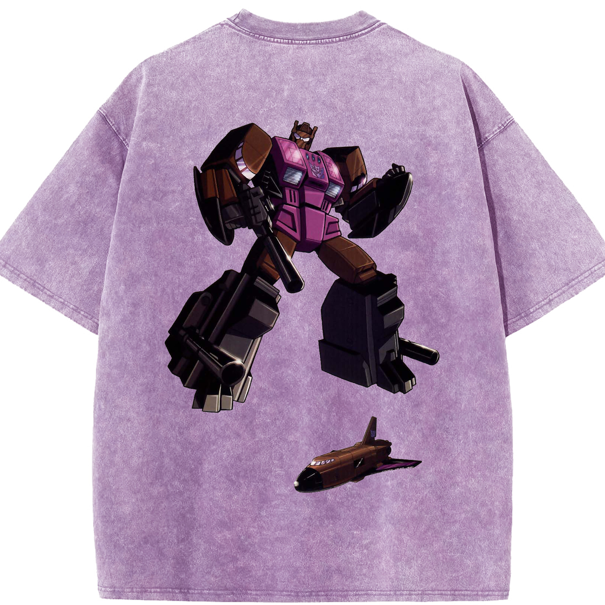 （画像用）  綿100% ヴィンテージ風 半袖Tシャツ（背面プリント）
